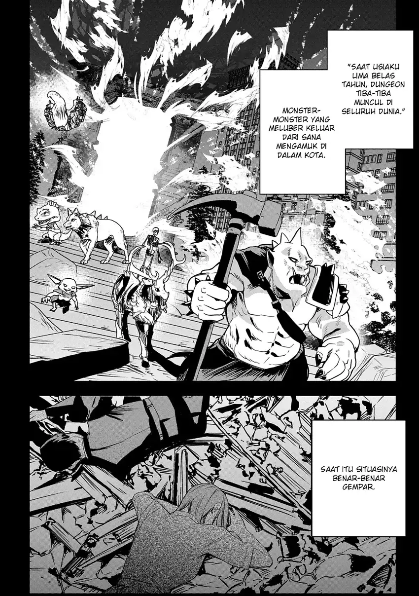 Moto Tansakusha no Ojii-chan: Mago ni Segamarete Dungeon Haishin o Hajimeta njaga, Nazeka Bazuriotta wai Chapter 1 Gambar 16
