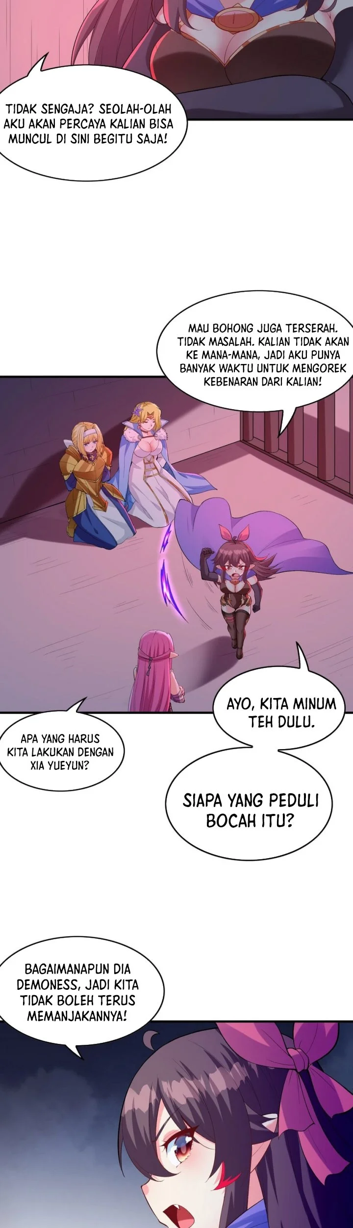 My Harem Is Entirely Female Demon Villains Chapter 122 Gambar 12