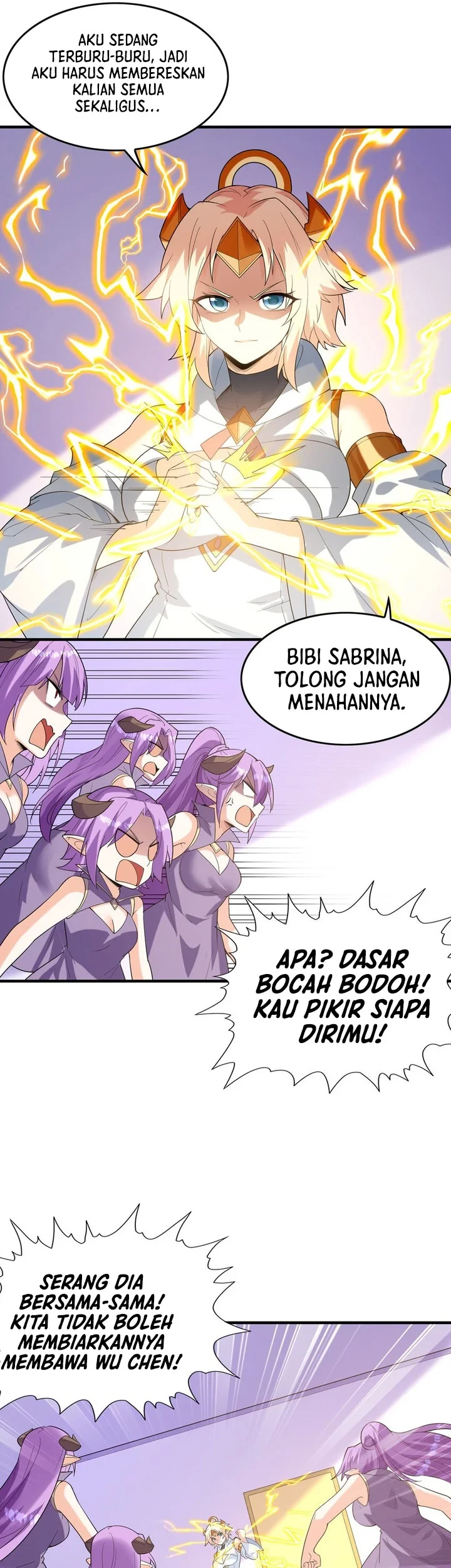 My Harem Is Entirely Female Demon Villains Chapter 147 Gambar 14
