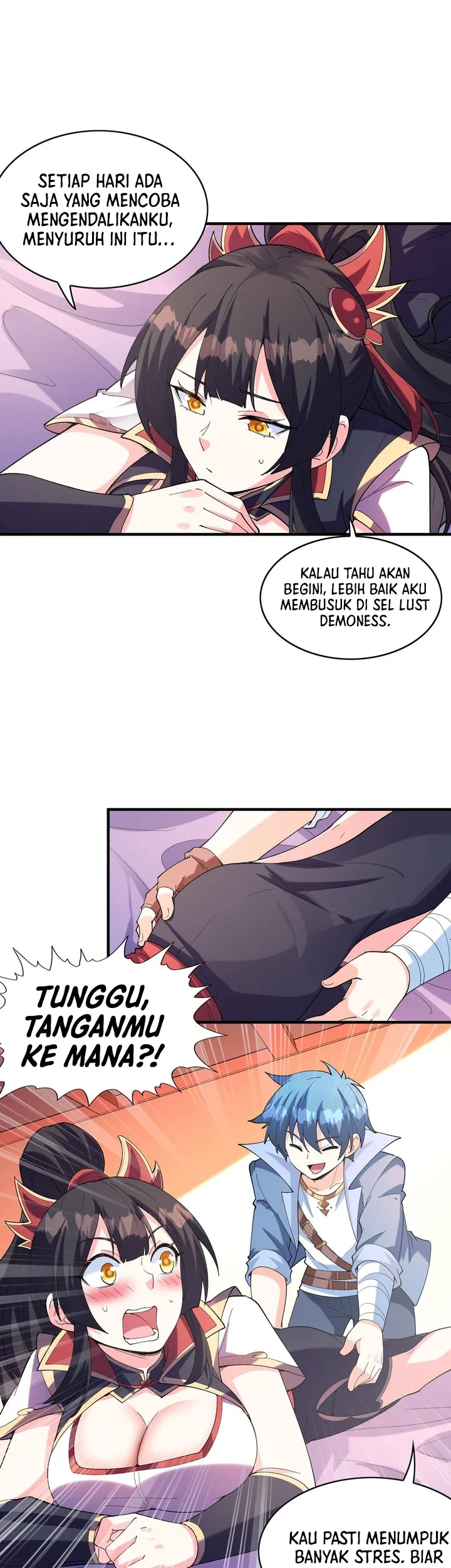 My Harem Is Entirely Female Demon Villains Chapter 151 Gambar 14
