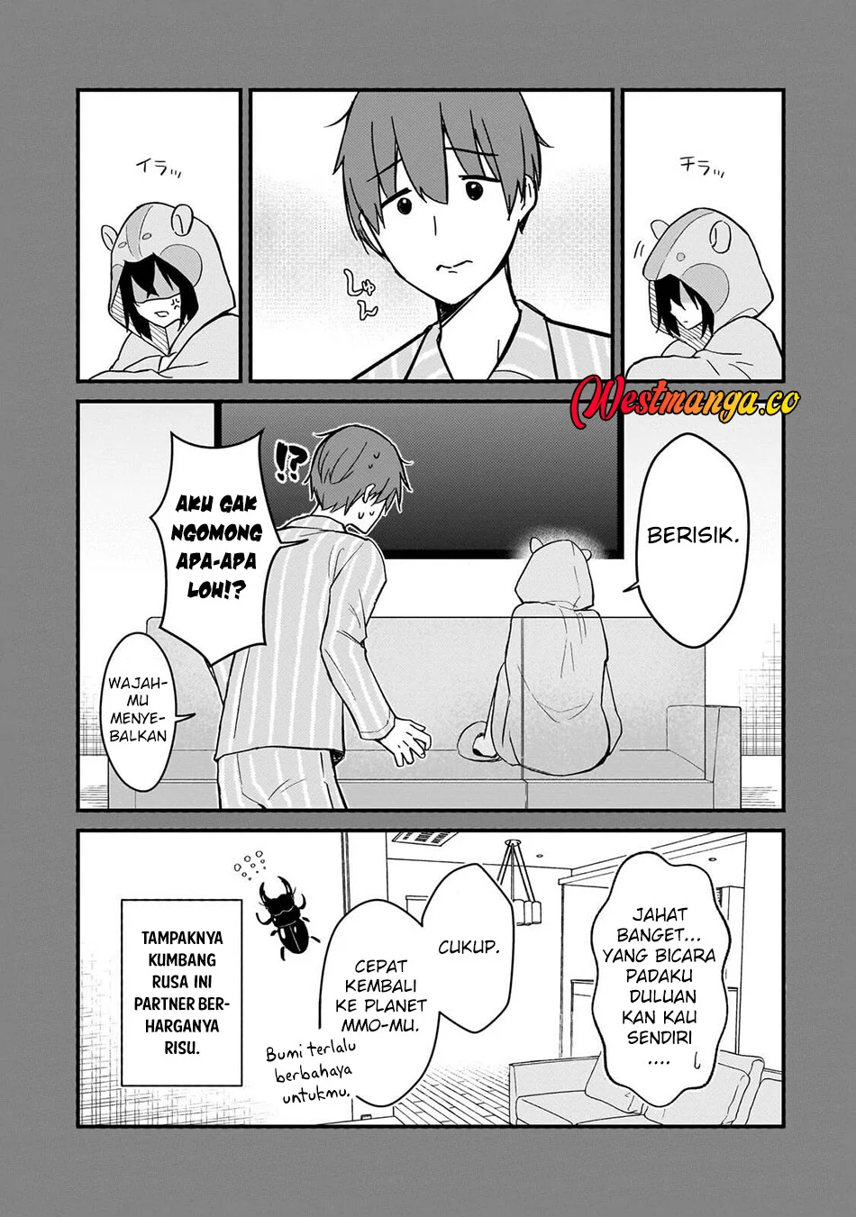 Netoge no Yome ga Ninki Idol datta Chapter 44 Gambar 6