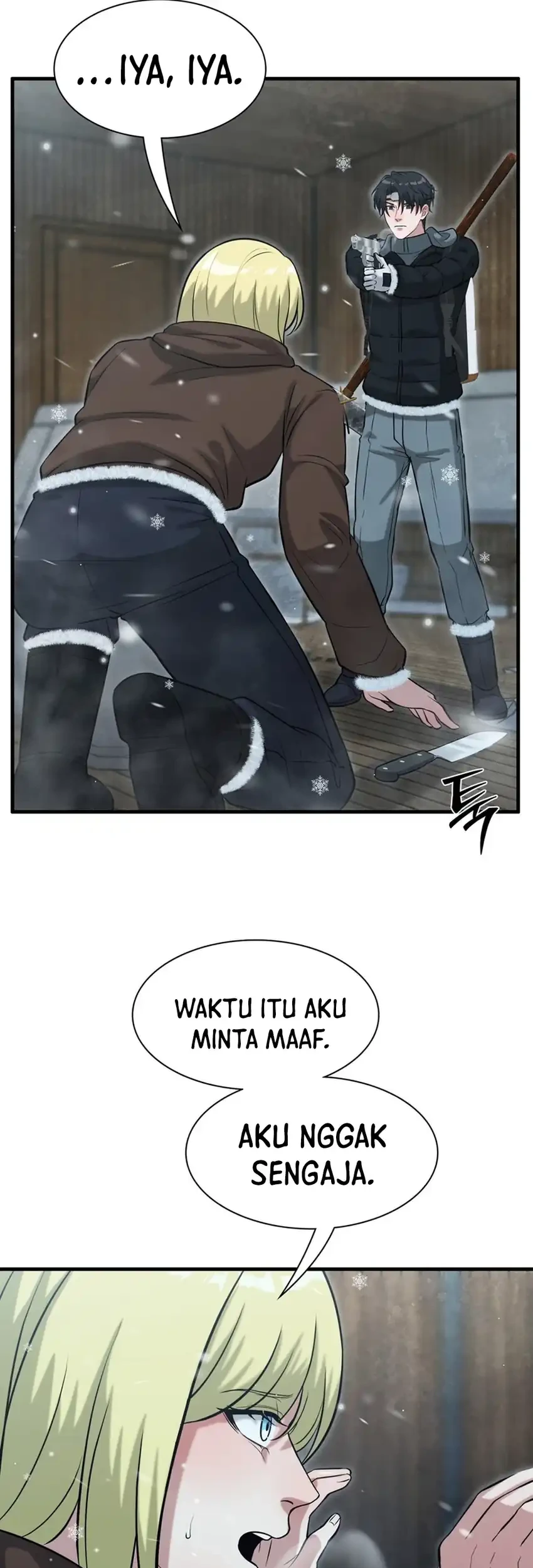 Office Worker in the Ice Age Apocalypse Chapter 41 Gambar 19