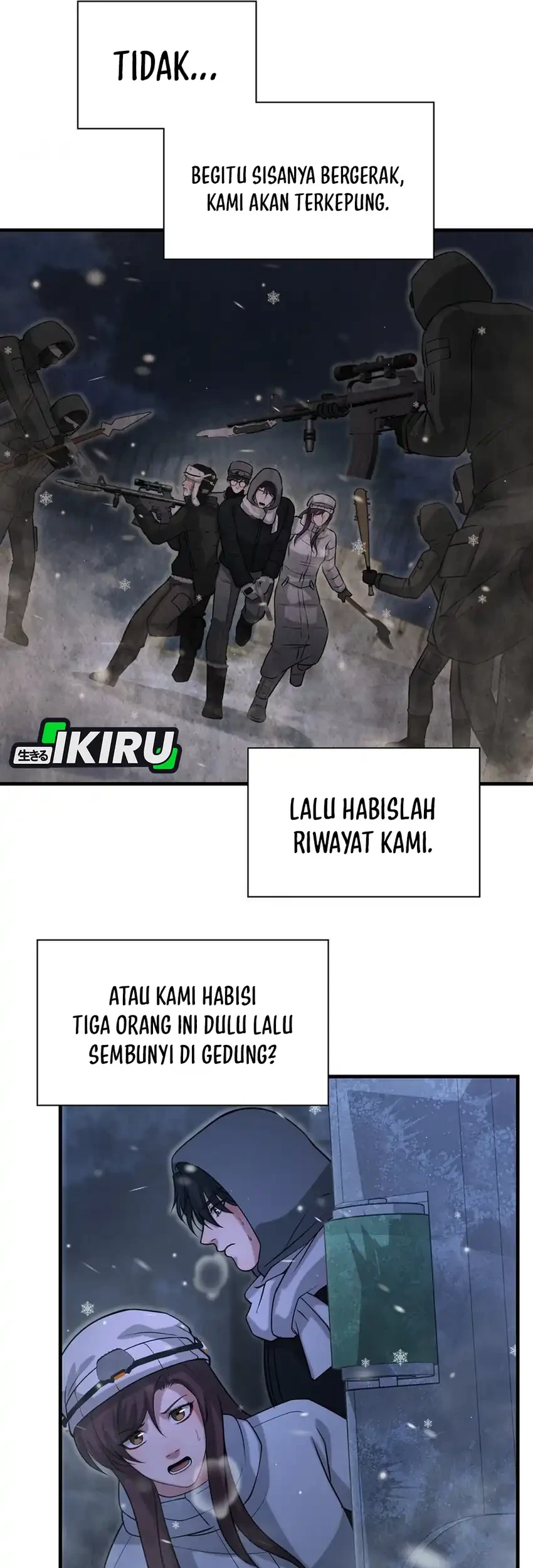 Office Worker in the Ice Age Apocalypse Chapter 48 Gambar 23