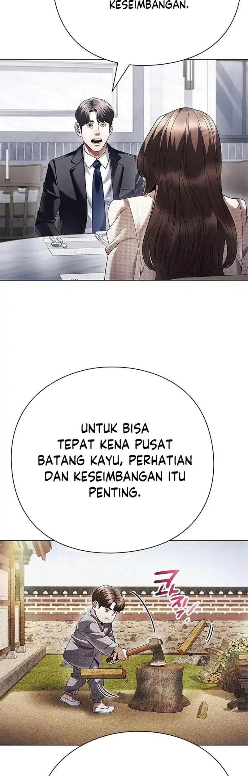 Office Worker Who Sees Fate Chapter 150 Gambar 18