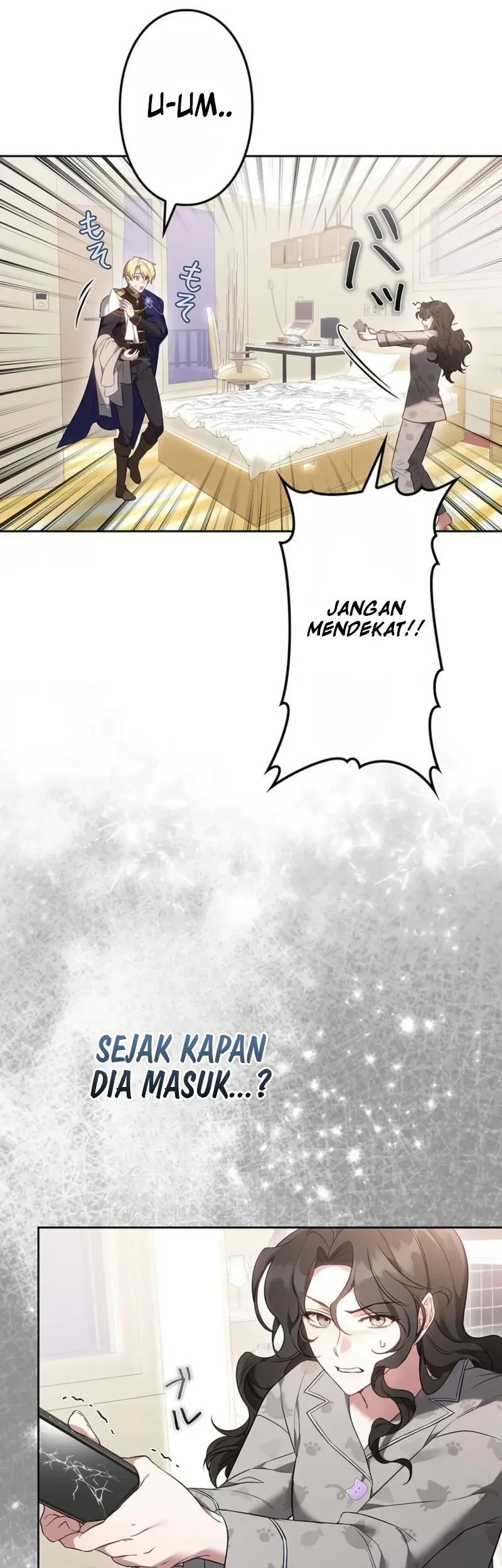 One Day, the Male Lead Fell Into Our House Chapter 1 Gambar 18