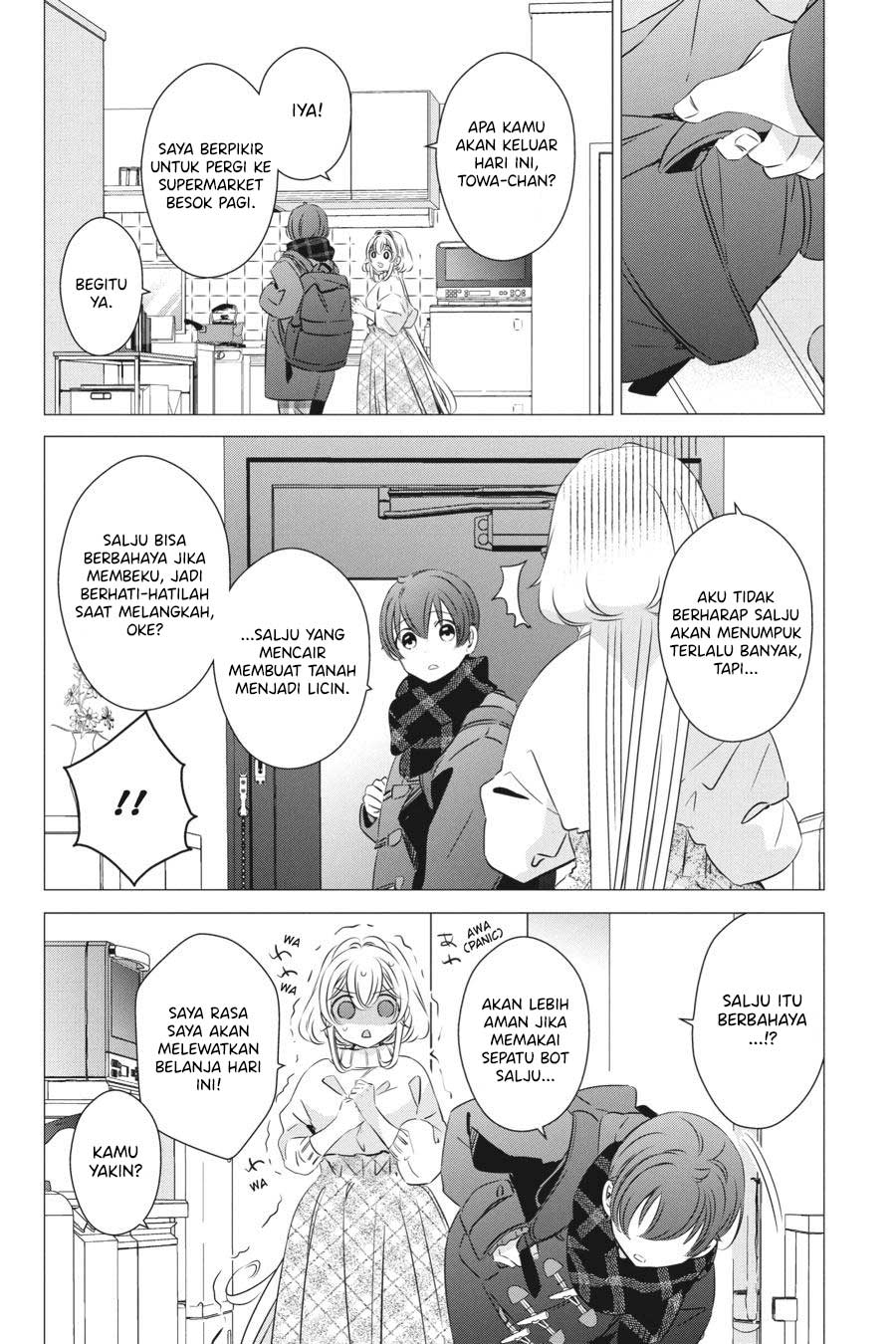 One Room, Hiatari Futsuu, Tenshi-tsuki Chapter 34.5 Gambar 7
