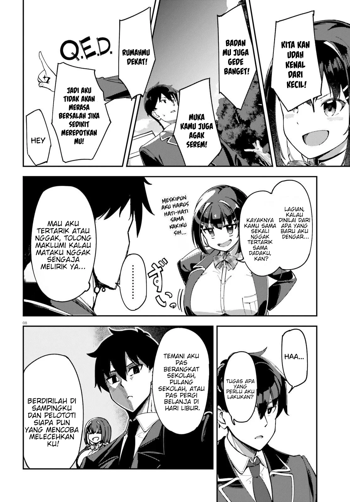 Ore no Osananajimi ga Dekkkkaku Narisugita Chapter 2 Gambar 8