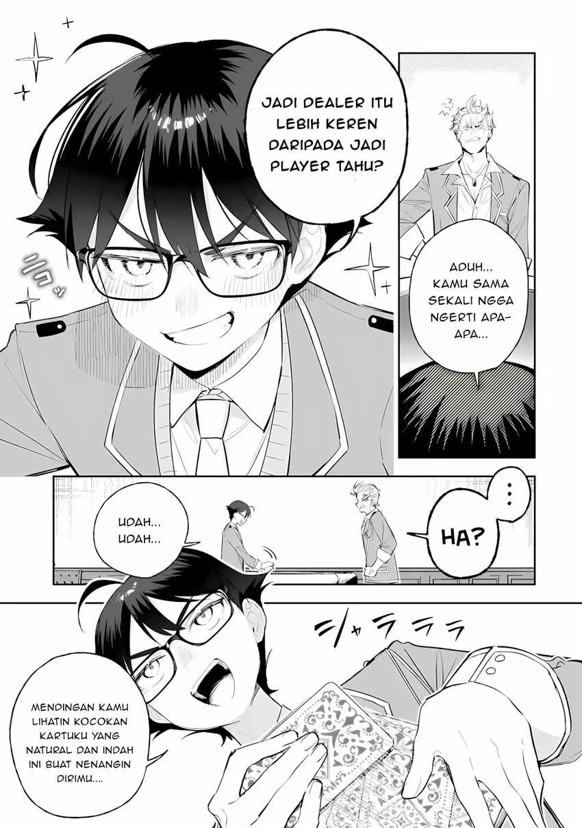 Ore wa Gakuen Zunou Battle no Ensyutsuka!: Jishou Mob ga Kage kara Egaku Saikyou Shujinkou Musou Scenario Chapter 5 Gambar 9