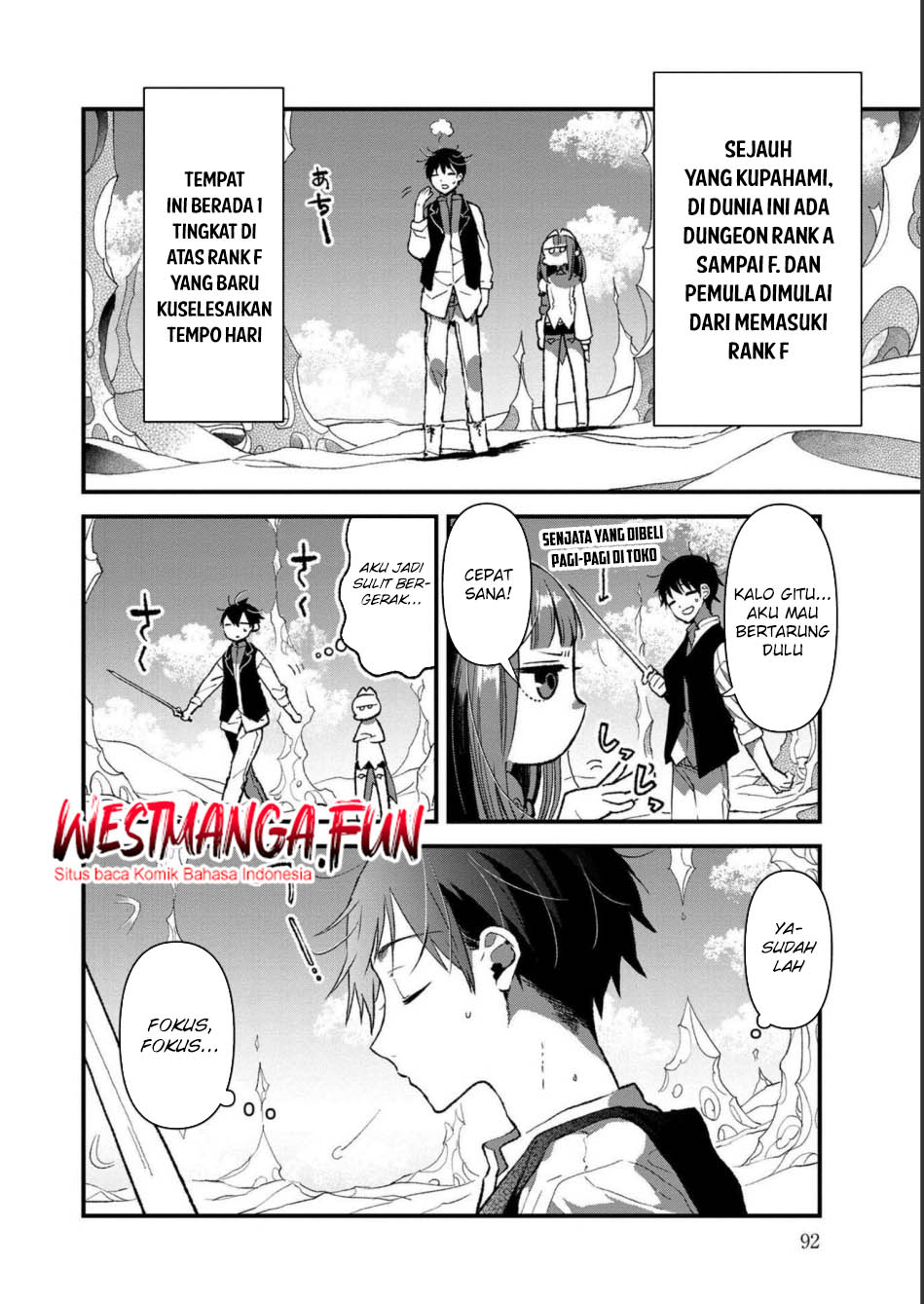 Ore, Yuusha janai desu kara. – VR Sekai no Chouten ni Kunrin Seshi Otoko. Tenseishi, Level 1 no Mushoku kara Restart suru Chapter 3 - Halaman 10