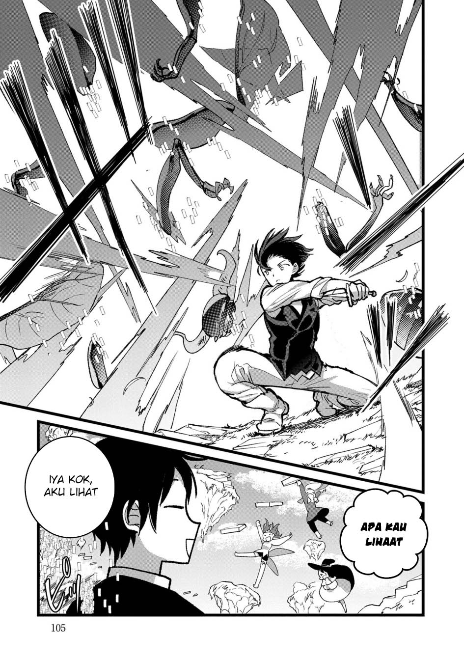 Ore, Yuusha janai desu kara. – VR Sekai no Chouten ni Kunrin Seshi Otoko. Tenseishi, Level 1 no Mushoku kara Restart suru Chapter 34 - Halaman 11