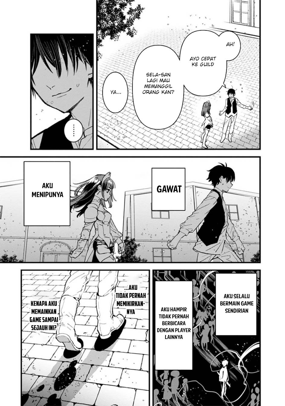 Ore, Yuusha janai desu kara. – VR Sekai no Chouten ni Kunrin Seshi Otoko. Tenseishi, Level 1 no Mushoku kara Restart suru Chapter 6 - Halaman 11