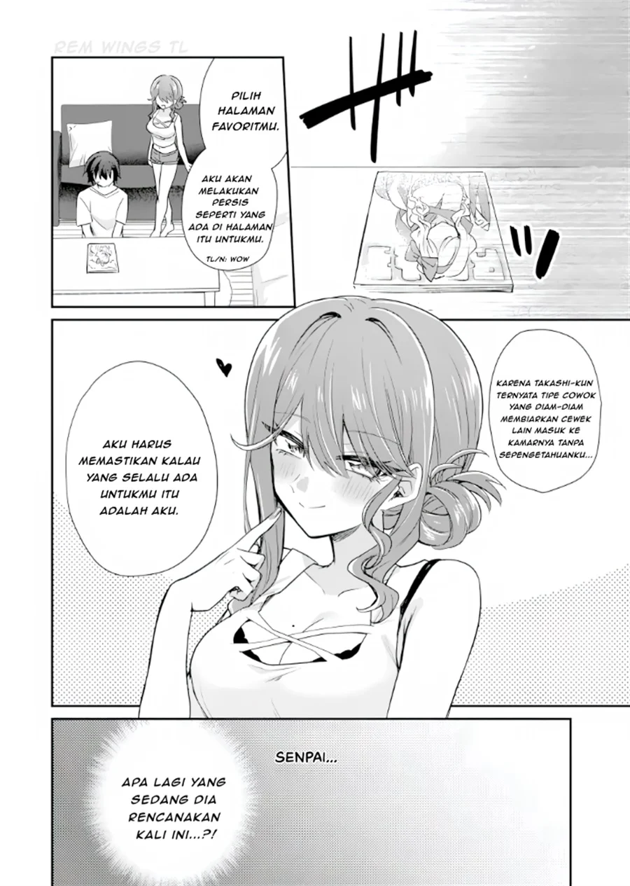 Osake to Senpai Kanojo to no Amaama Doukyo Lovecome wa Nijuusai ni Natte kara Chapter 4.5 Gambar 6