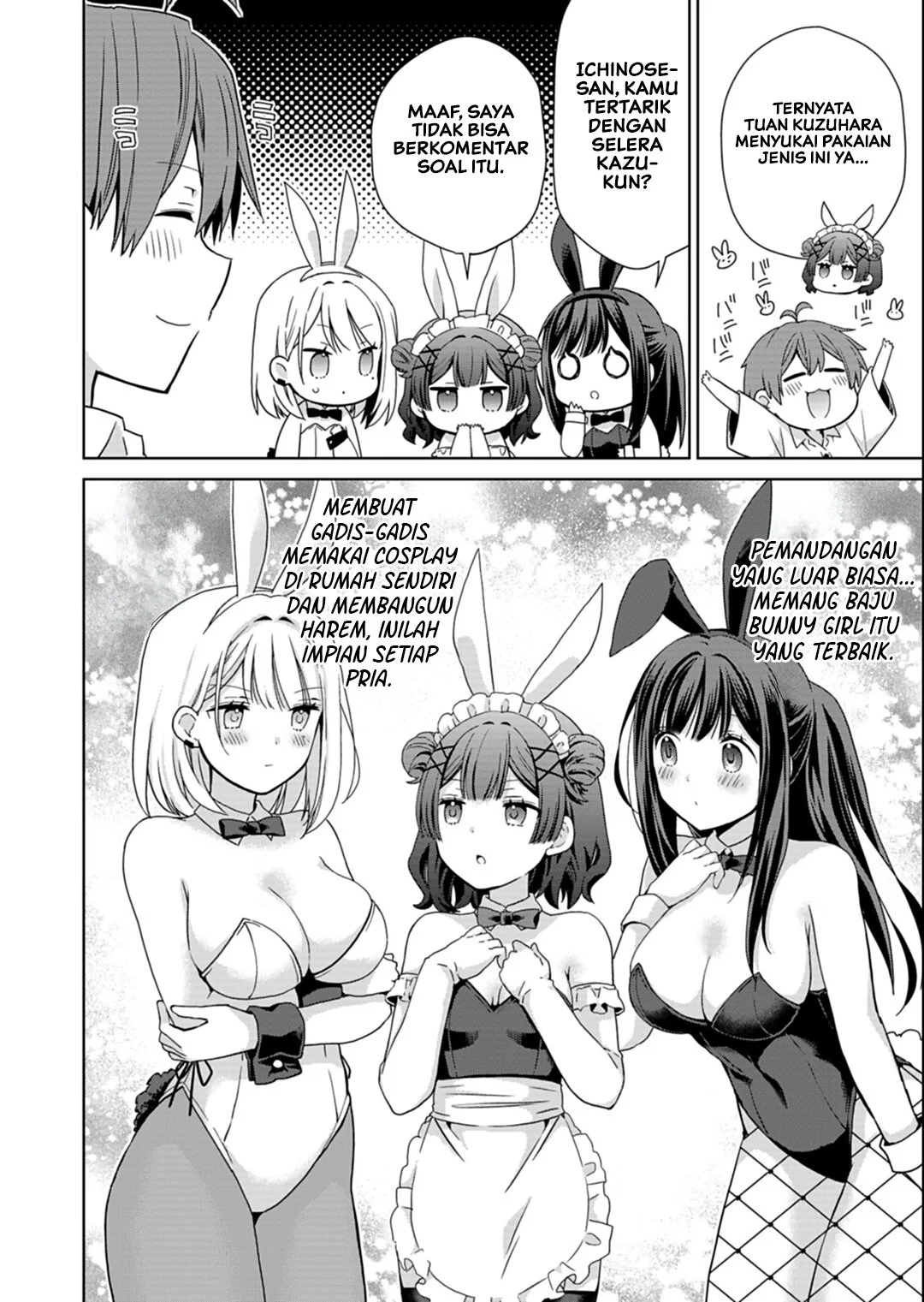 Osananajimitachi ga Ninki Idol ni Natta: Amama na Kanojotachi wa Ore ni Mitsuide Kureteiru Chapter 4 Gambar 11