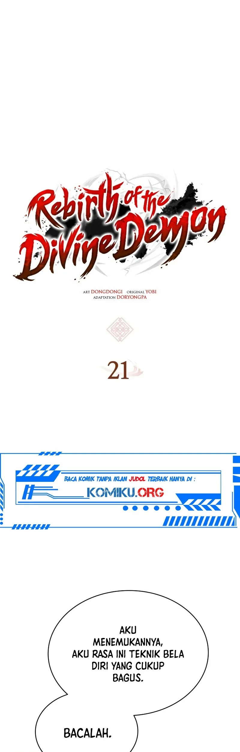 Rebirth of the Divine Demon Chapter 21 Gambar 26