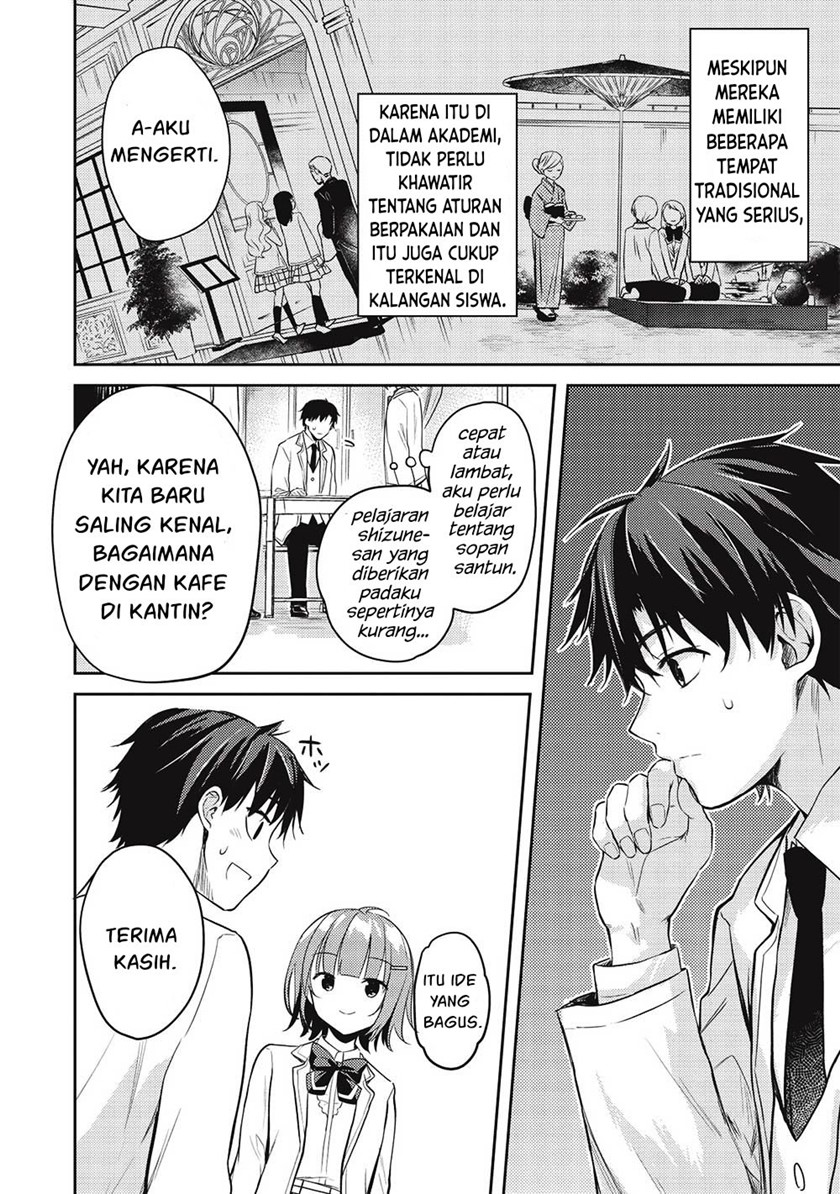 Saijo no Osewa Takane no Hana-darakena Meimon-kou de, Gakuin Ichi no Ojou-sama (Seikatsu Nouryoku Kaimu) wo Kagenagara Osewa suru Koto ni Narimashita Chapter 9 Gambar 7