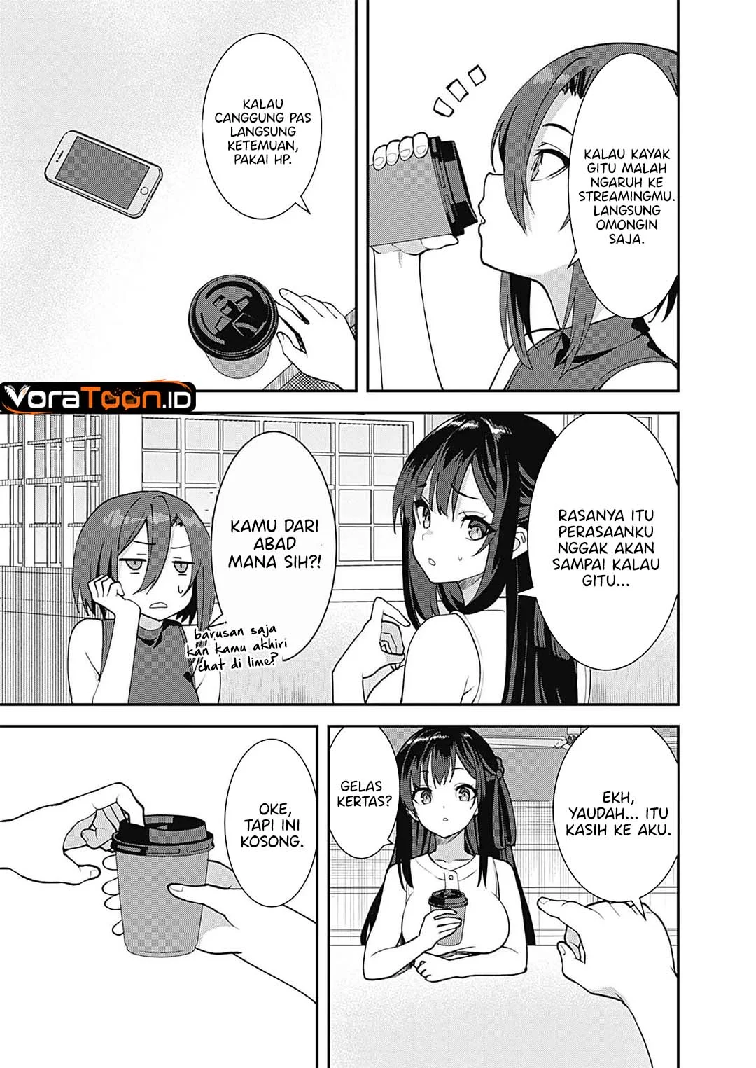 Sasayaki Sasaru Sasaki-san Chapter 6 Gambar 8