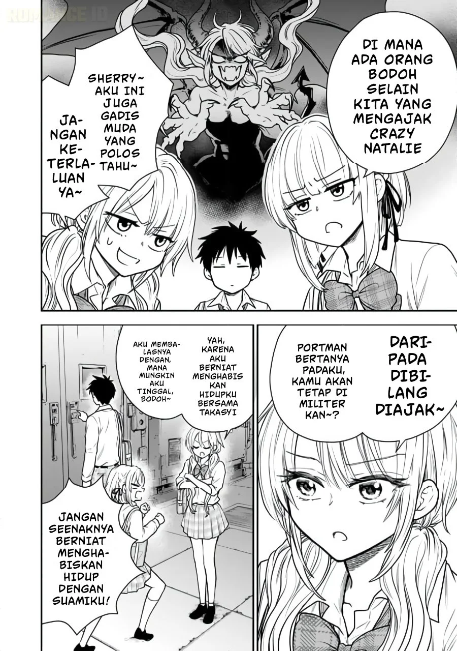 Senchi Kara Kaette kita Takashi-kun. Futsuu ni Koukou Seikatsu wo Okuritai Chapter 14 Gambar 11