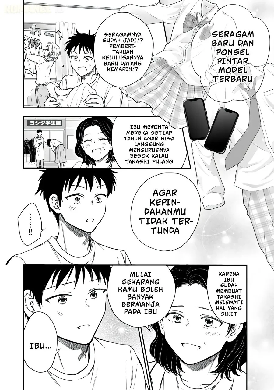 Senchi Kara Kaette kita Takashi-kun. Futsuu ni Koukou Seikatsu wo Okuritai Chapter 6 Gambar 10