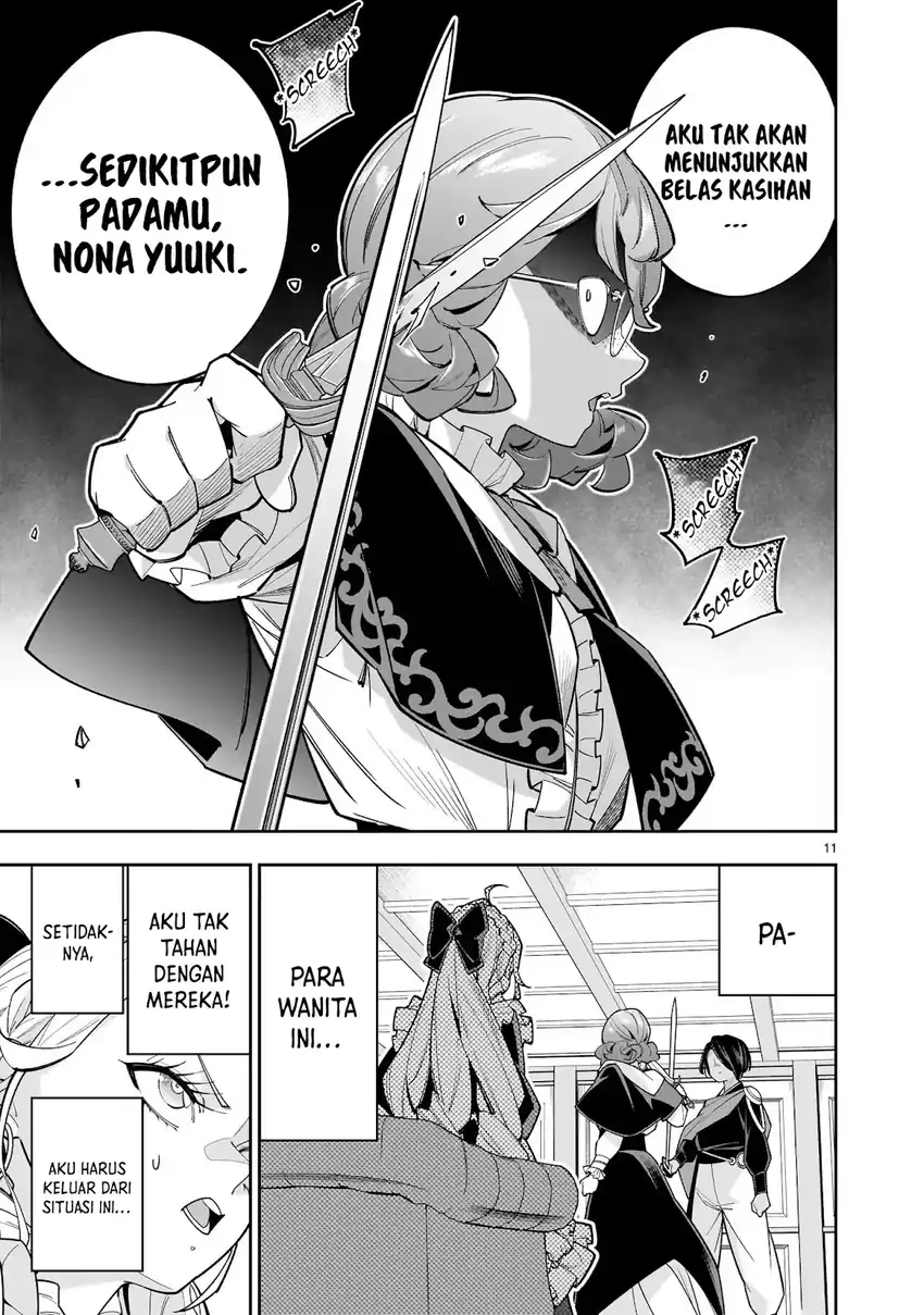 Shi ni Modori Oujo wa Ikinobiru Tameni Yuri Harem wo Tsukuru Koto ni Shita Chapter 10 Gambar 12