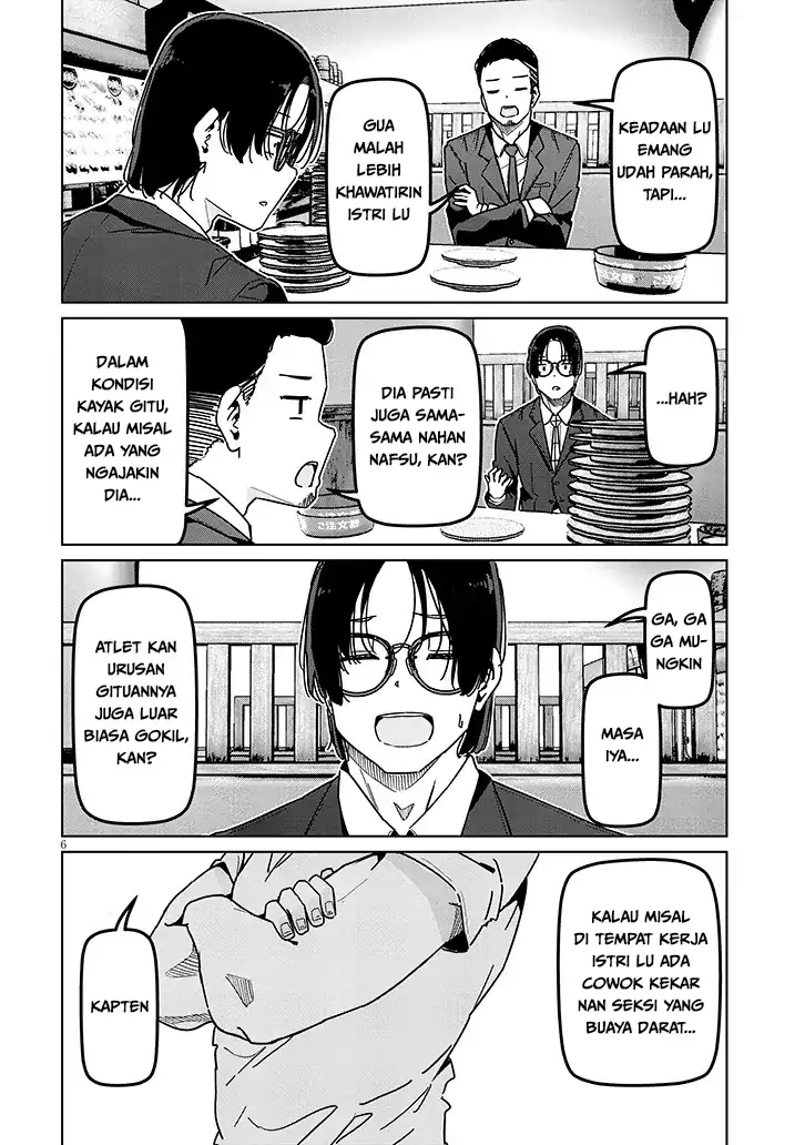 Shinkon dakedo Captain no Kanojo to wa Mada Yarenai Chapter 6.1 Gambar 6