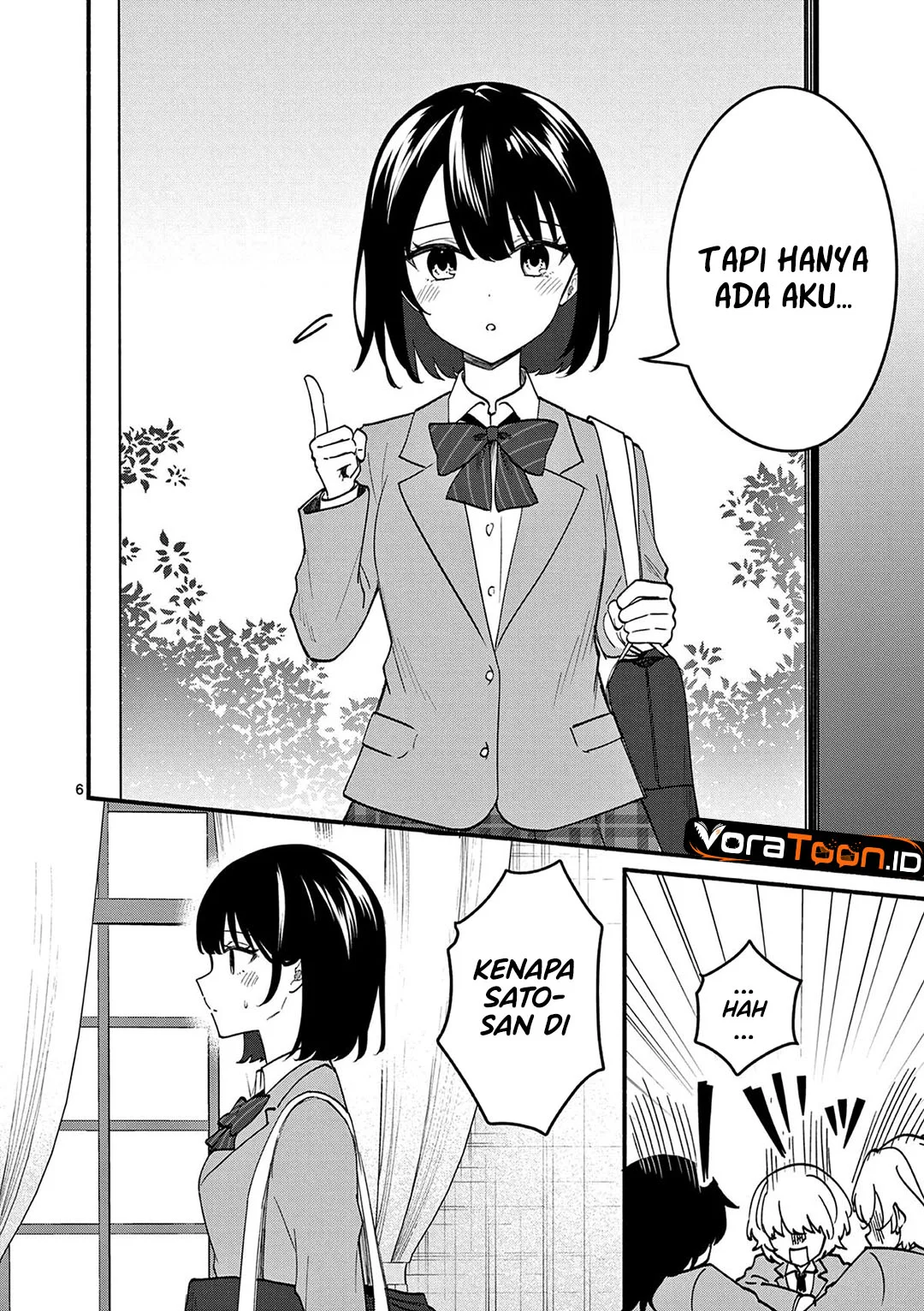 Shiotaiou no Sato-san ga Ore ni dake Amai Chapter 87 Gambar 7