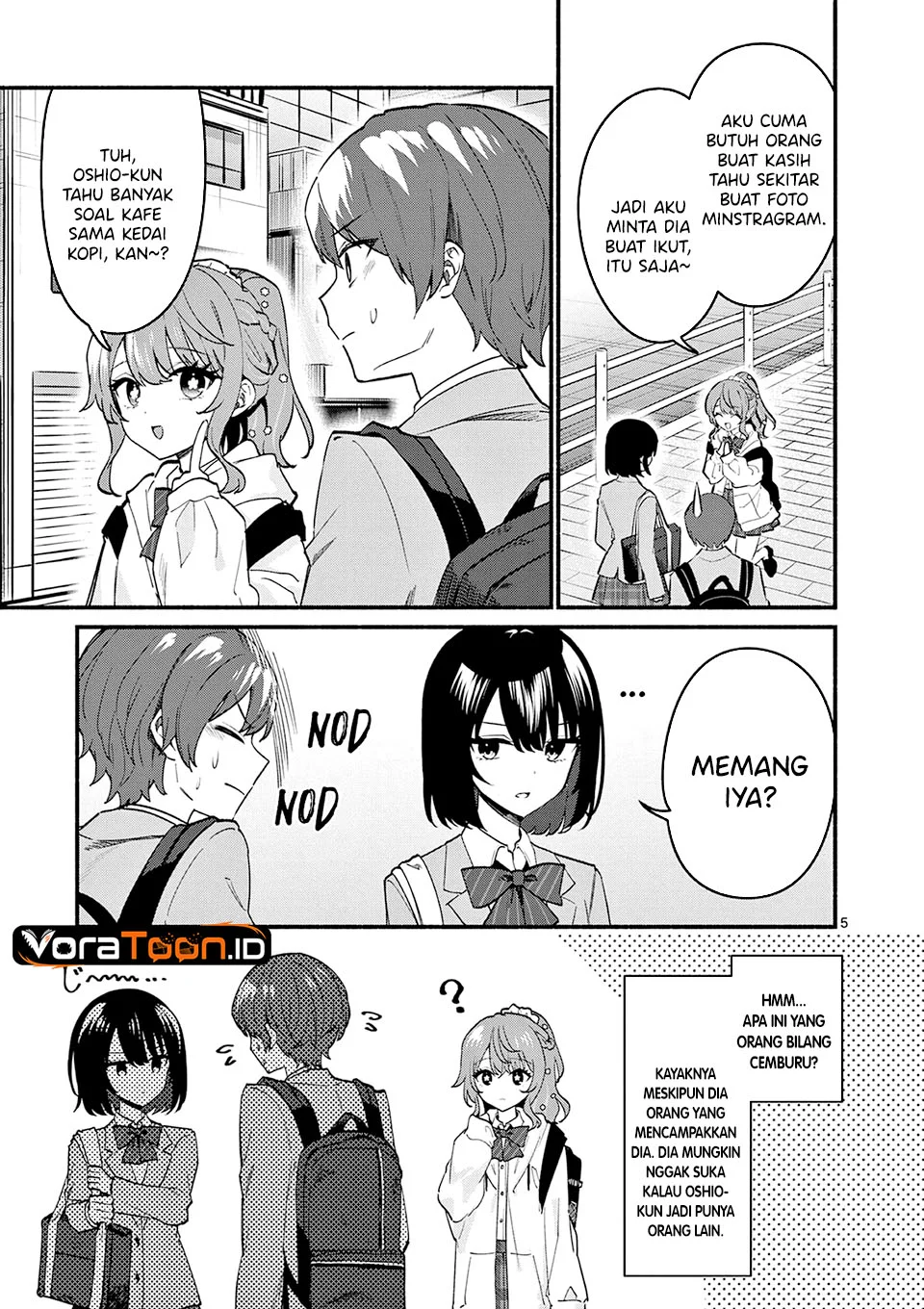 Shiotaiou no Sato-san ga Ore ni dake Amai Chapter 90 Gambar 6