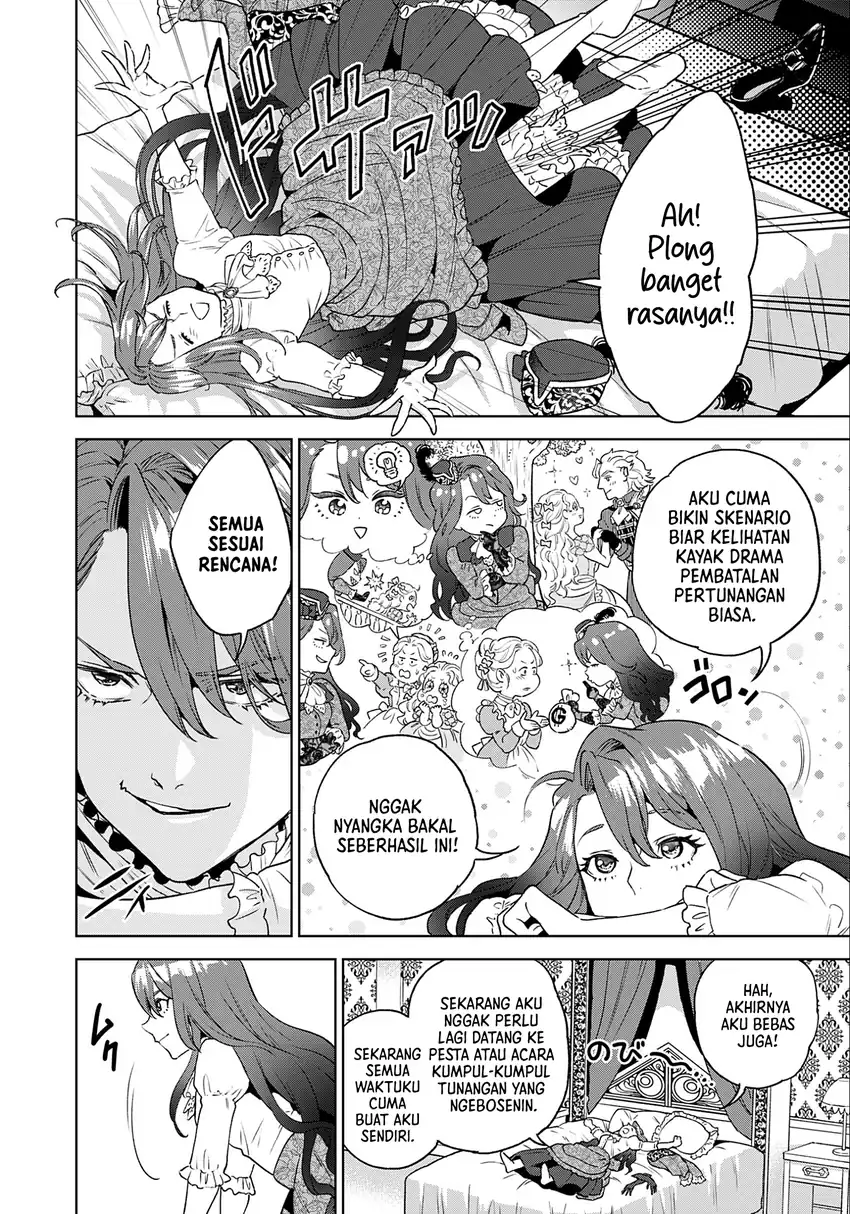 Shounin Reijou Agnes Henkyou ni Tsuihou Sareta Akuyaku Reijou wa Shousai o Hakki Shi Nariagaru Chapter 1 Gambar 11