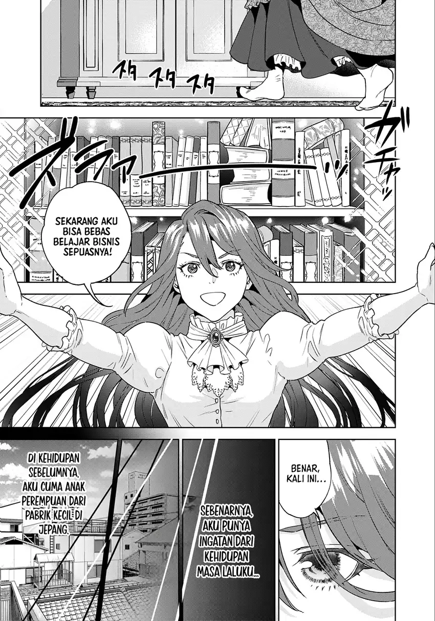 Shounin Reijou Agnes Henkyou ni Tsuihou Sareta Akuyaku Reijou wa Shousai o Hakki Shi Nariagaru Chapter 1 Gambar 12
