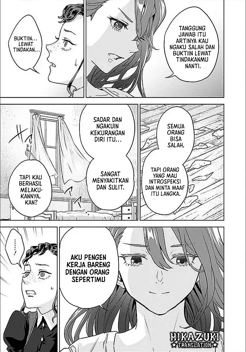 Shounin Reijou Agnes Henkyou ni Tsuihou Sareta Akuyaku Reijou wa Shousai o Hakki Shi Nariagaru Chapter 2.2 Gambar 7