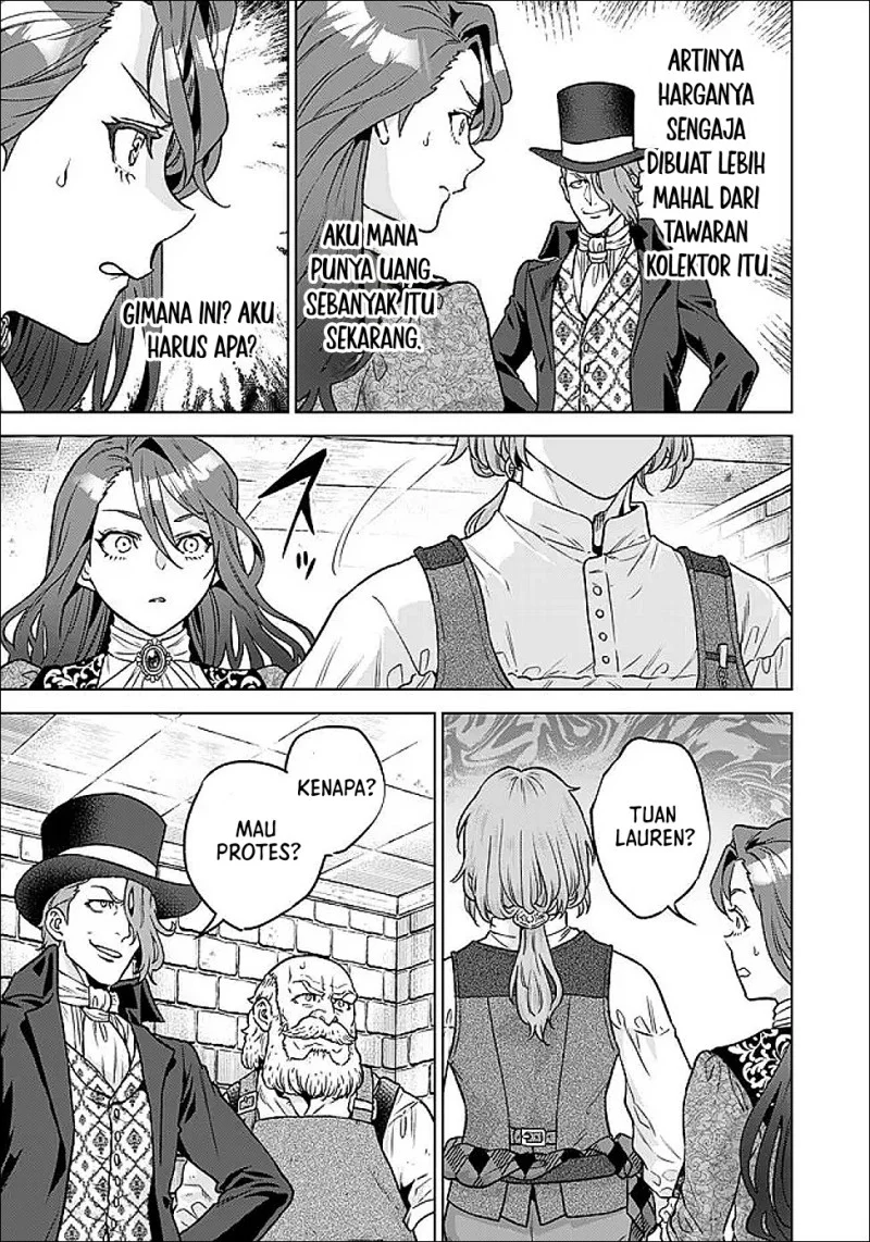 Shounin Reijou Agnes Henkyou ni Tsuihou Sareta Akuyaku Reijou wa Shousai o Hakki Shi Nariagaru Chapter 4.1 Gambar 6