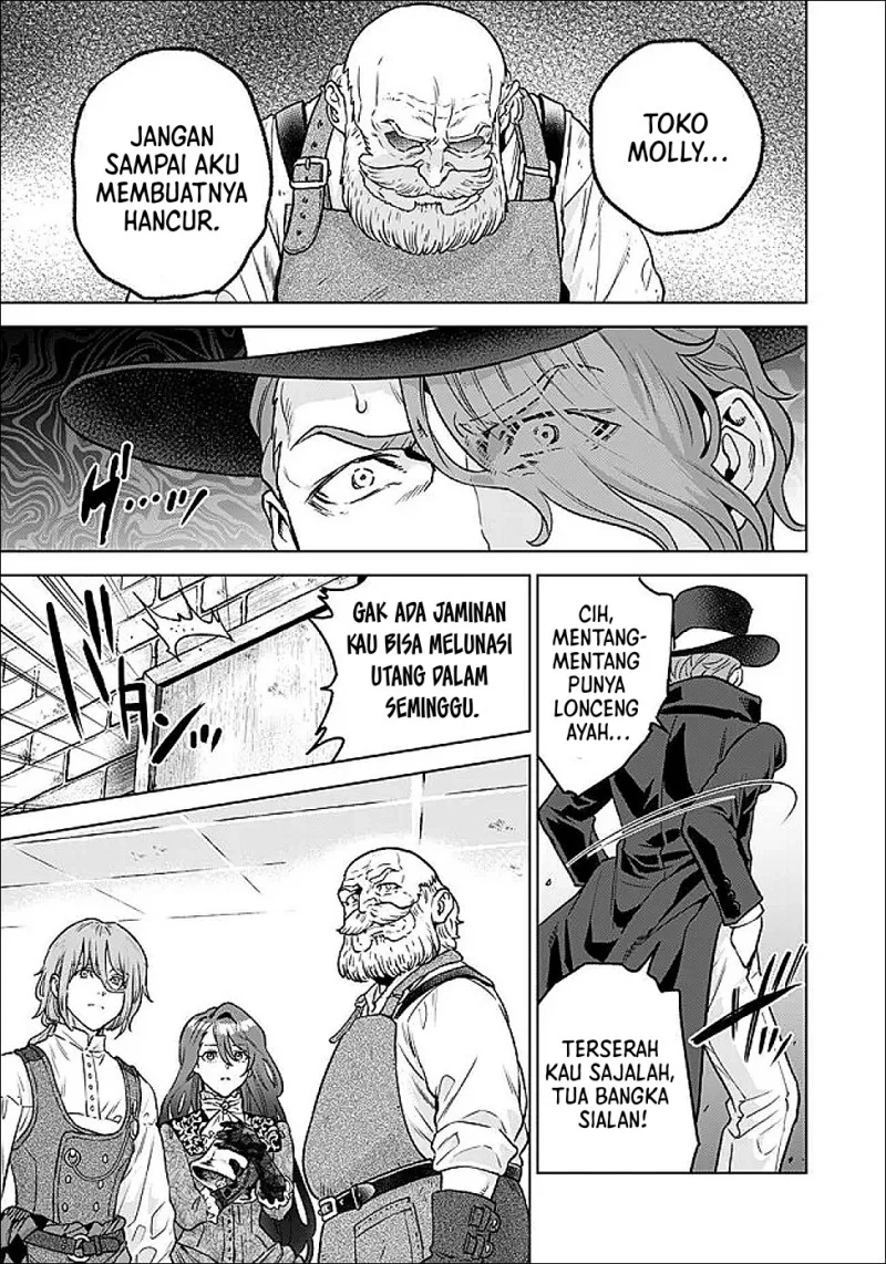 Shounin Reijou Agnes Henkyou ni Tsuihou Sareta Akuyaku Reijou wa Shousai o Hakki Shi Nariagaru Chapter 4.2 Gambar 6