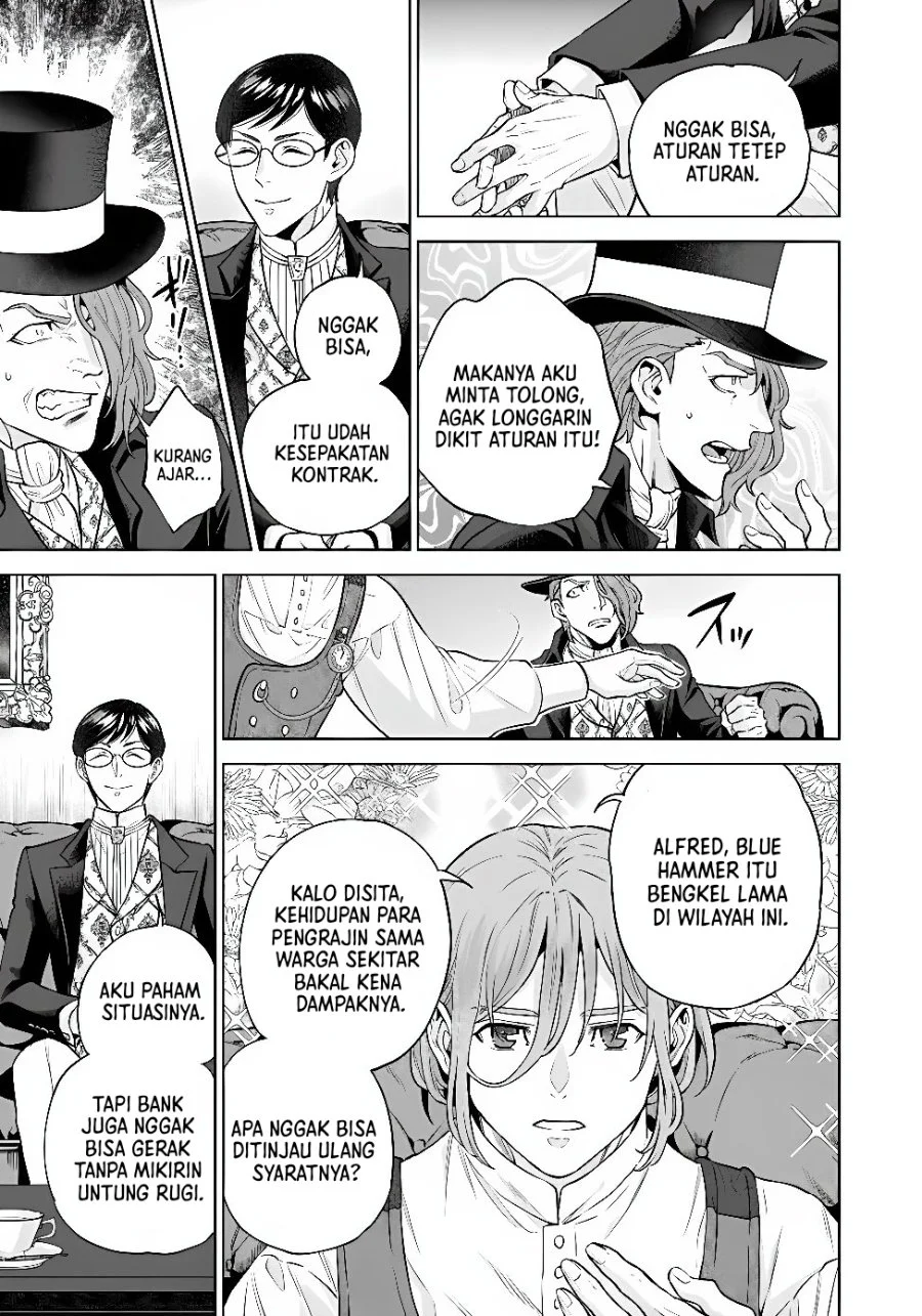 Shounin Reijou Agnes Henkyou ni Tsuihou Sareta Akuyaku Reijou wa Shousai o Hakki Shi Nariagaru Chapter 9.3 Gambar 6