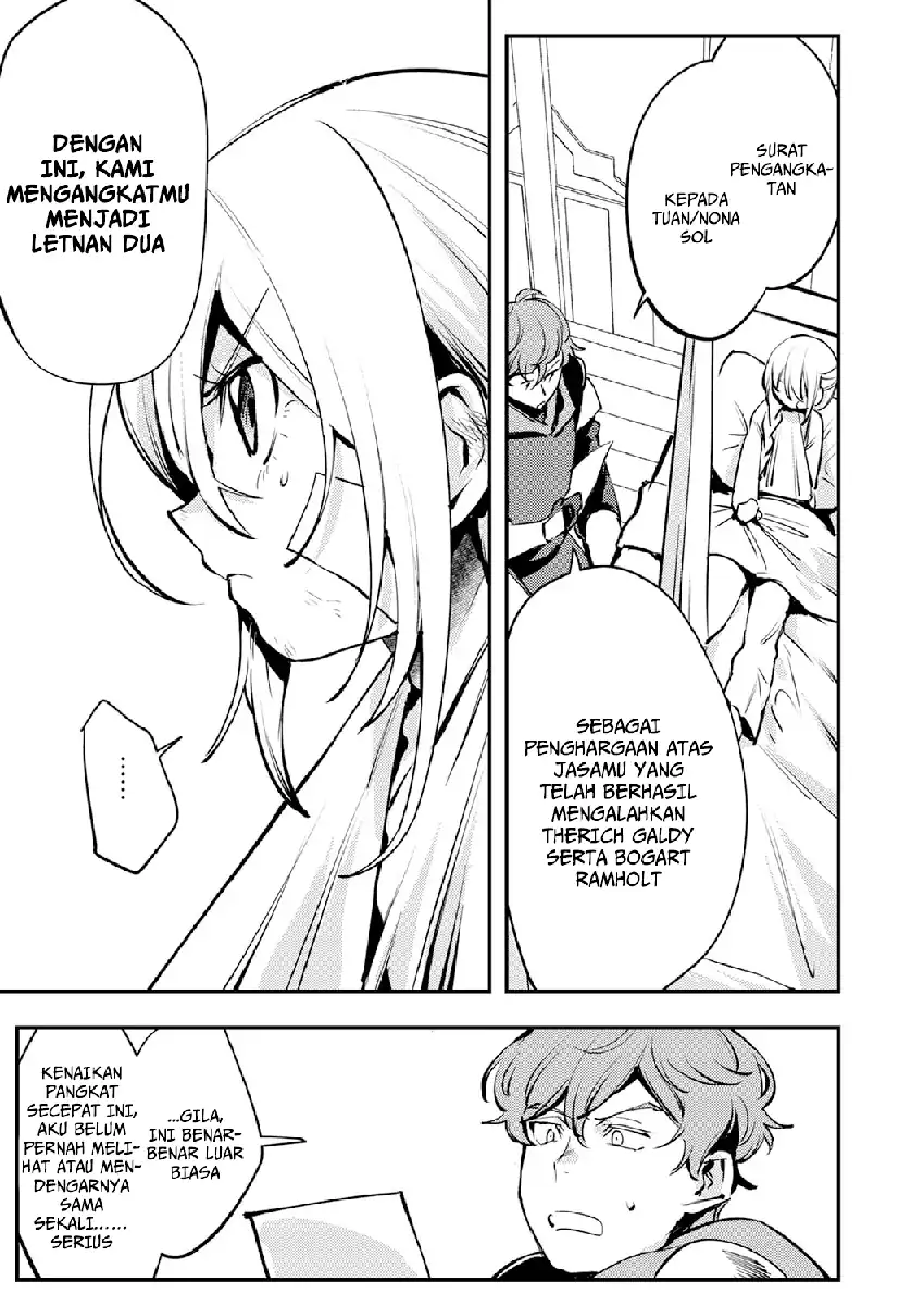 Shura Youjo no Eiyuutan ~Hanpa-sha to Iwa Reta Youhei, Youjo ni Tensei Shite Nariagaru~ Chapter 11 - Halaman 9