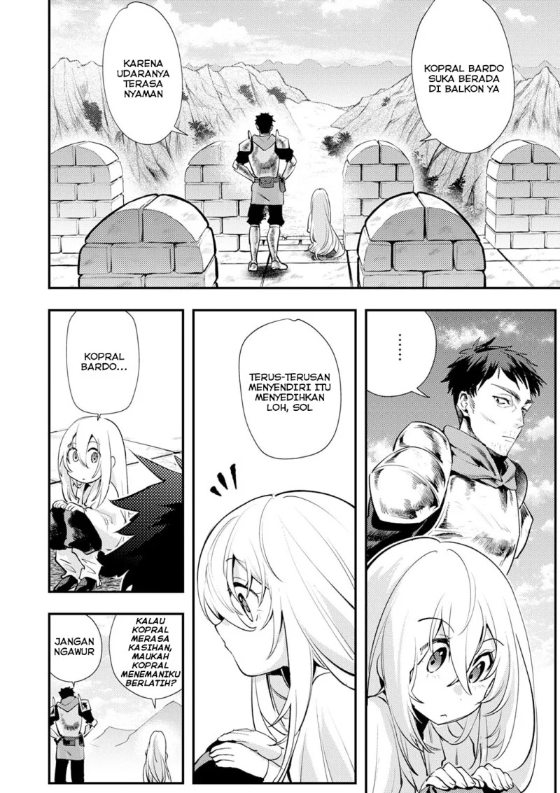 Shura Youjo no Eiyuutan ~Hanpa-sha to Iwa Reta Youhei, Youjo ni Tensei Shite Nariagaru~ Chapter 3 Gambar 10