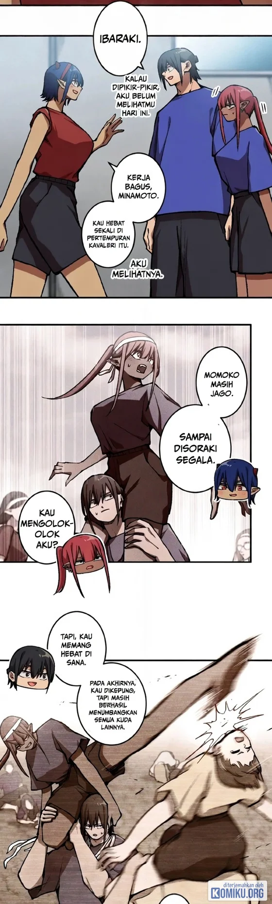 Shuten Momoko Can’t Be Defeated Chapter 17 Gambar 10