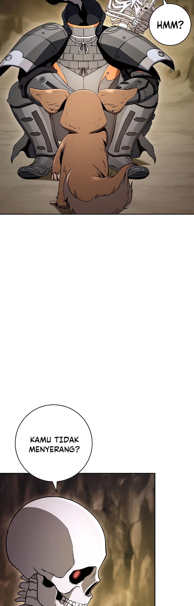 Skeleton Soldier Couldn’t Protect the Dungeon Chapter 208 halaman 20