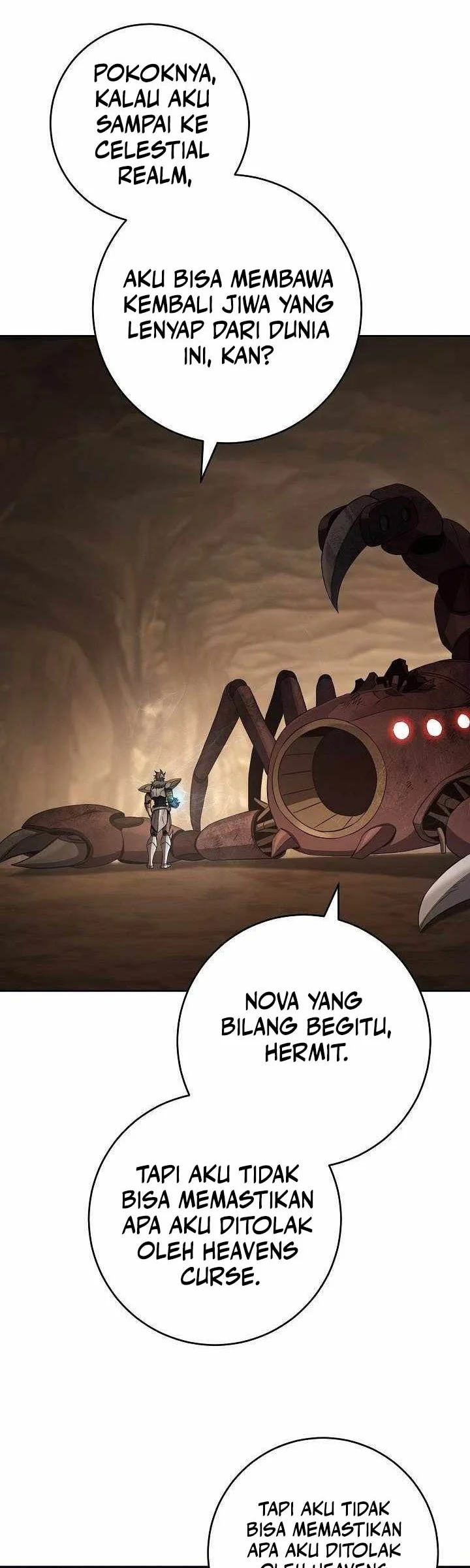Skeleton Soldier Couldn’t Protect the Dungeon Chapter 352 halaman 18