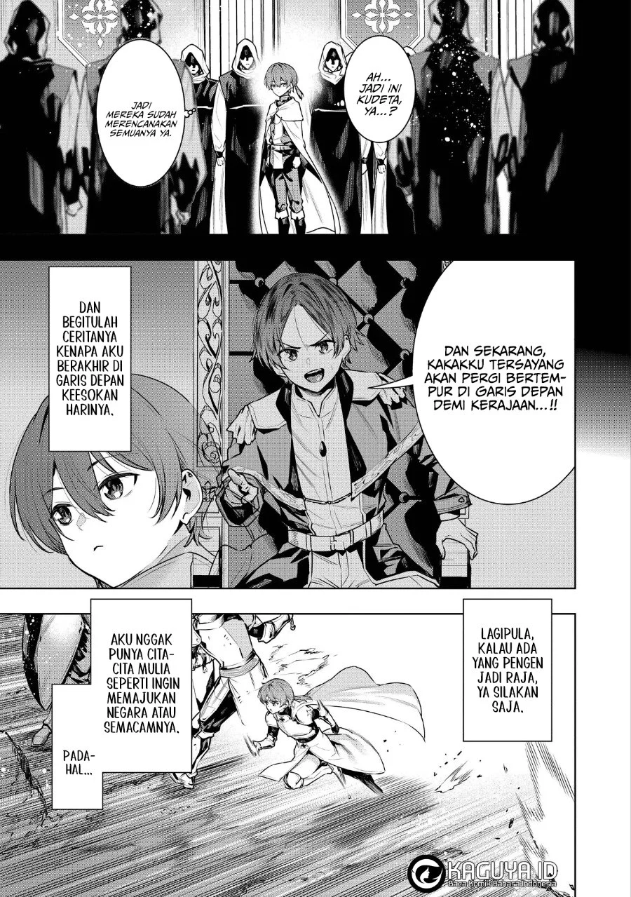 Suterare Ouji ga Saizensen de Tekikoku no Heishi wo Chiryou Shitara Jitsu wa Dainana Oujo datta Ken Chapter 1 Gambar 11