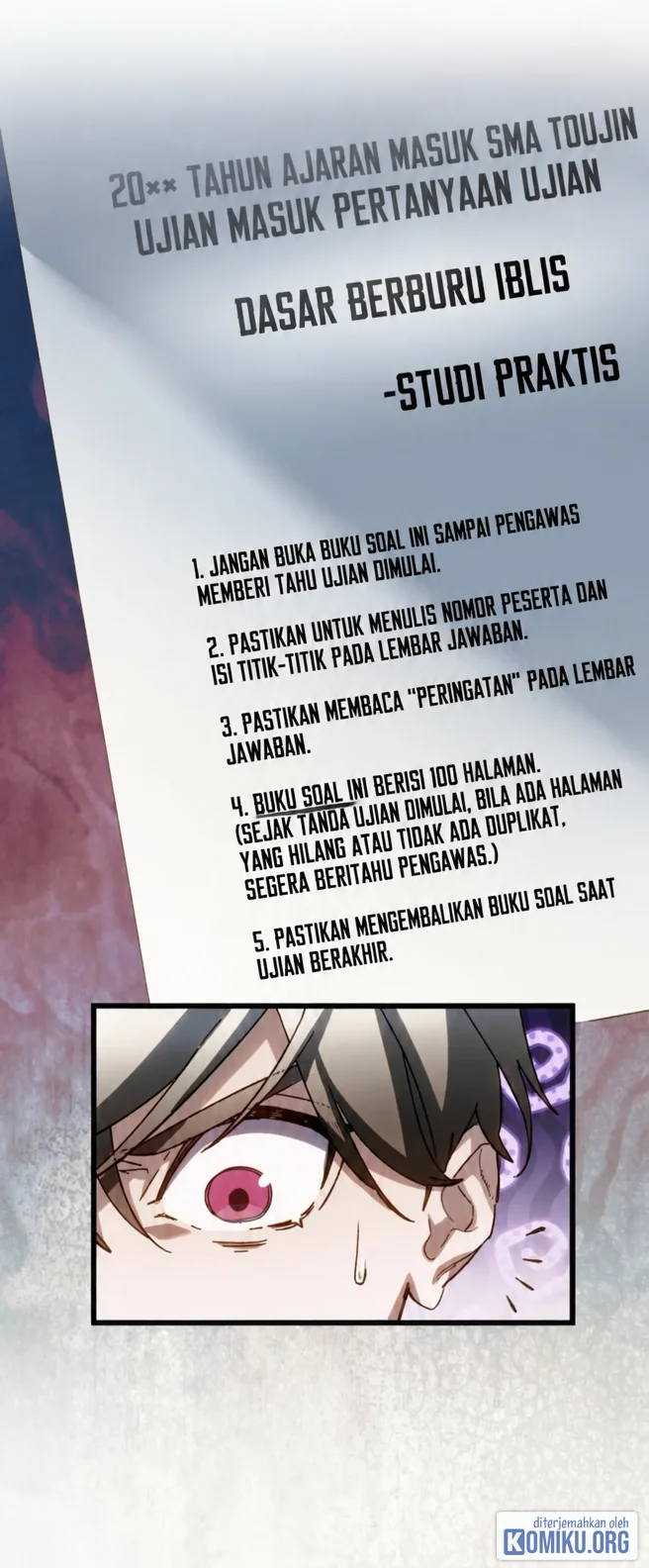 Sword God High School: The Talentless Underachiever Becomes the Strongest Chapter 3 Gambar 43