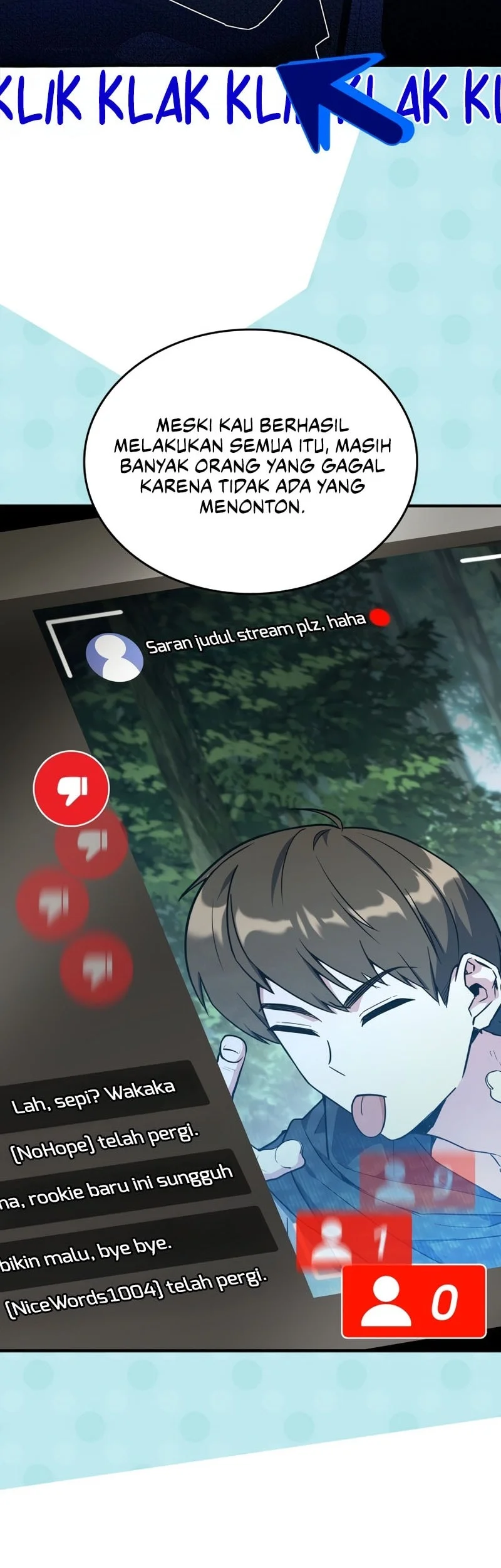 Sword God's Livestream Chapter 2 Gambar 25