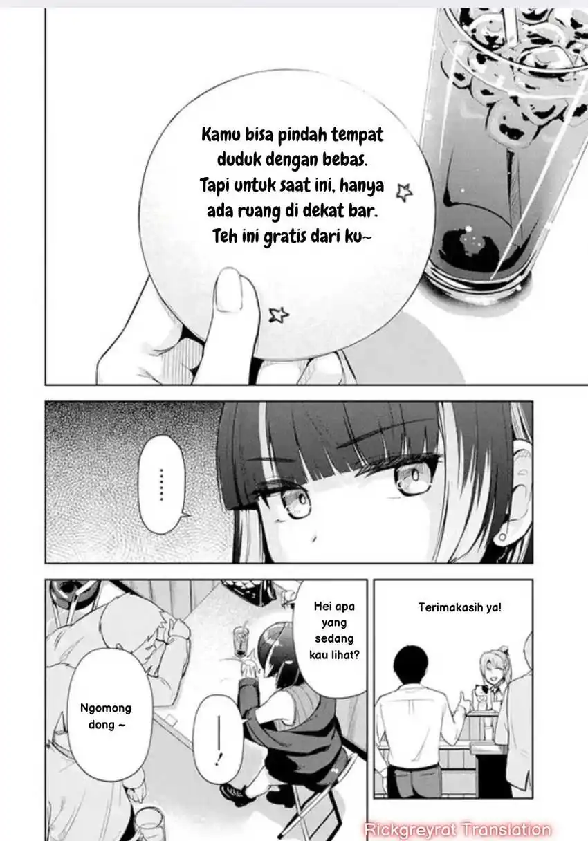 Tachi Nomi Izakaya De Kei Joshidaisei Ga Tonari Ni Kuru Hanashi Chapter 1 Gambar 11