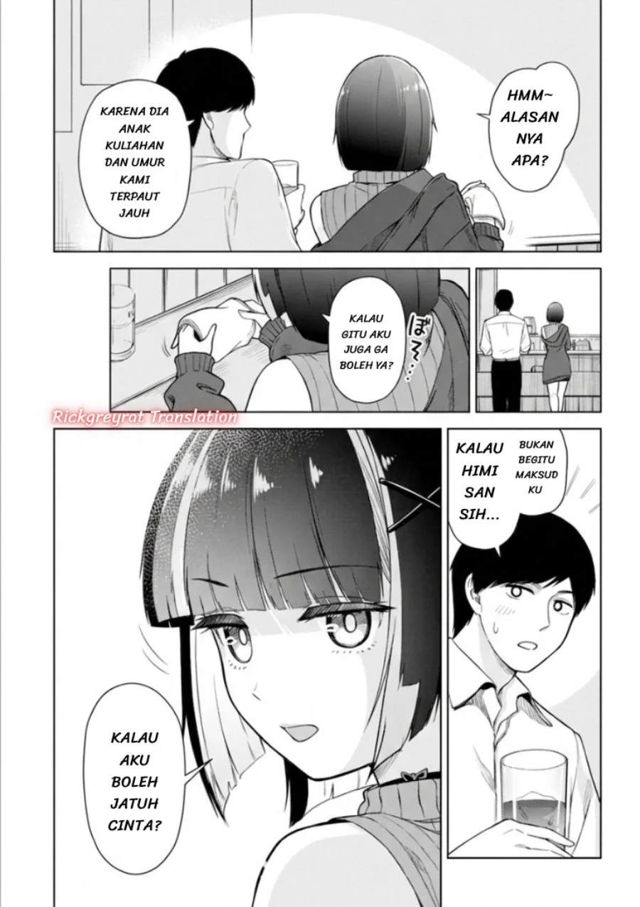 Tachi Nomi Izakaya De Kei Joshidaisei Ga Tonari Ni Kuru Hanashi Chapter 18.1 Gambar 6