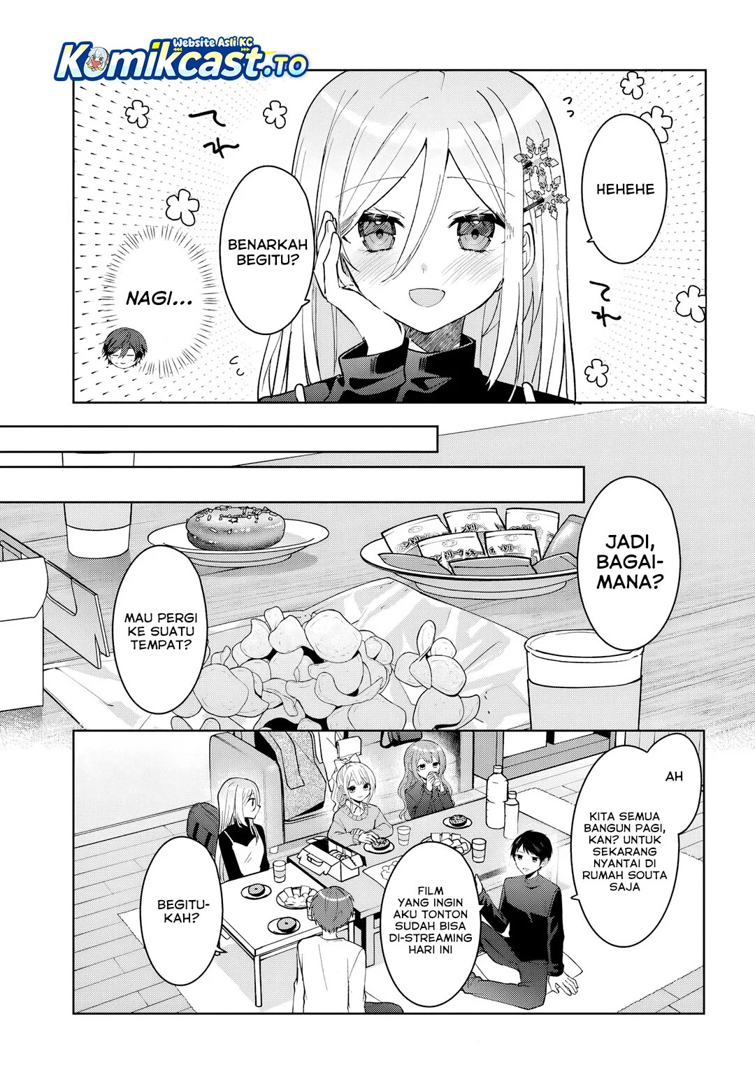 Takou no Koori Hime wo Chikan kara Tasuketara, Otomedachi kara Hajimeru Koto ni Narimashita Chapter 21.1 Gambar 6