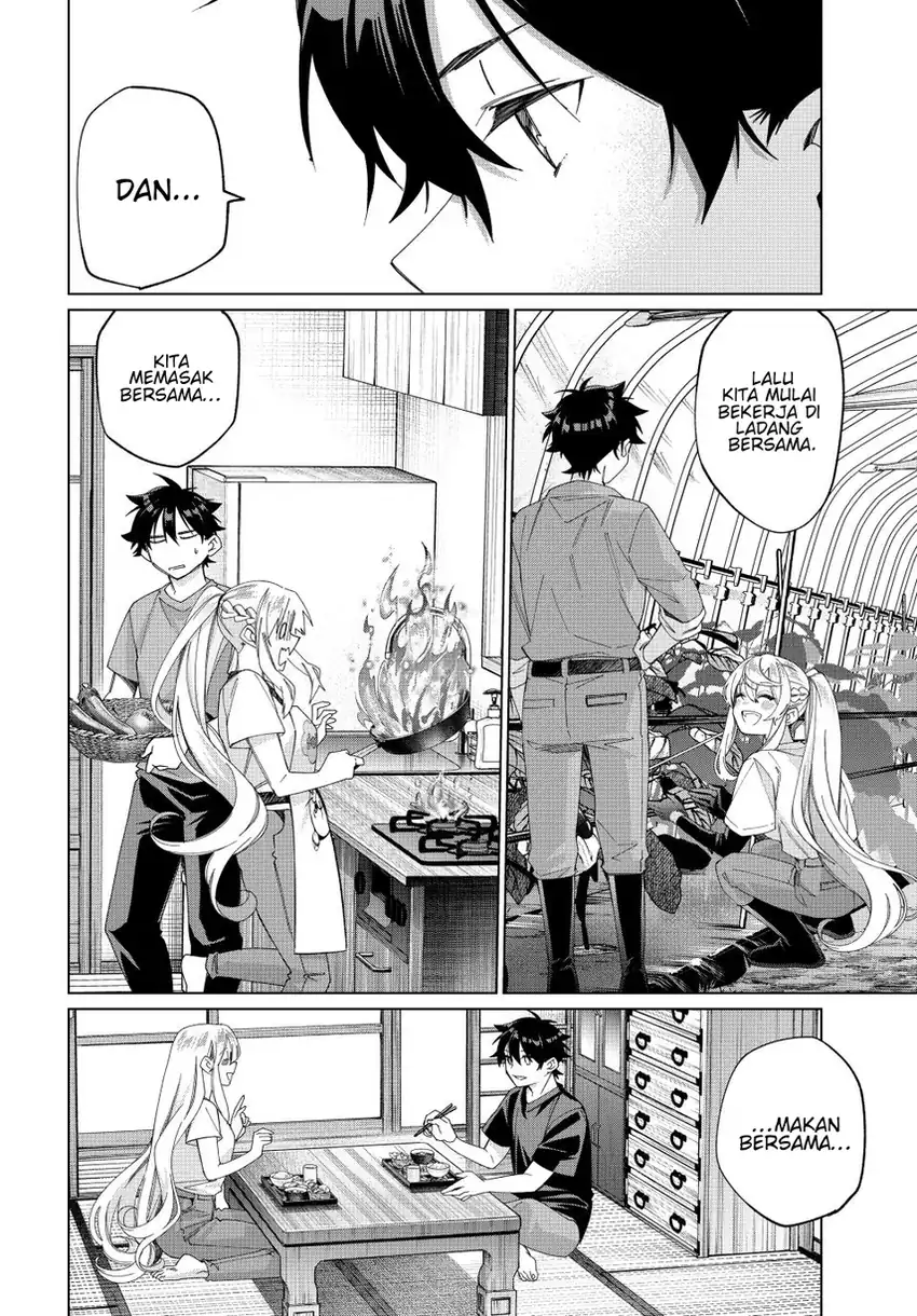 Tanbo de Hirotta Onna Kishi, Inaka de Ore no Yome da to Omowareteiru Chapter 42 Gambar 8