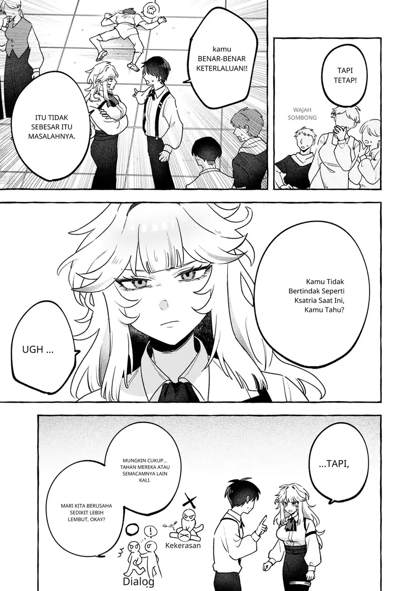 Tatakai shika Shiranai Onna Kishi o Amayakashi Tsuzuketa Chapter 3 Gambar 6