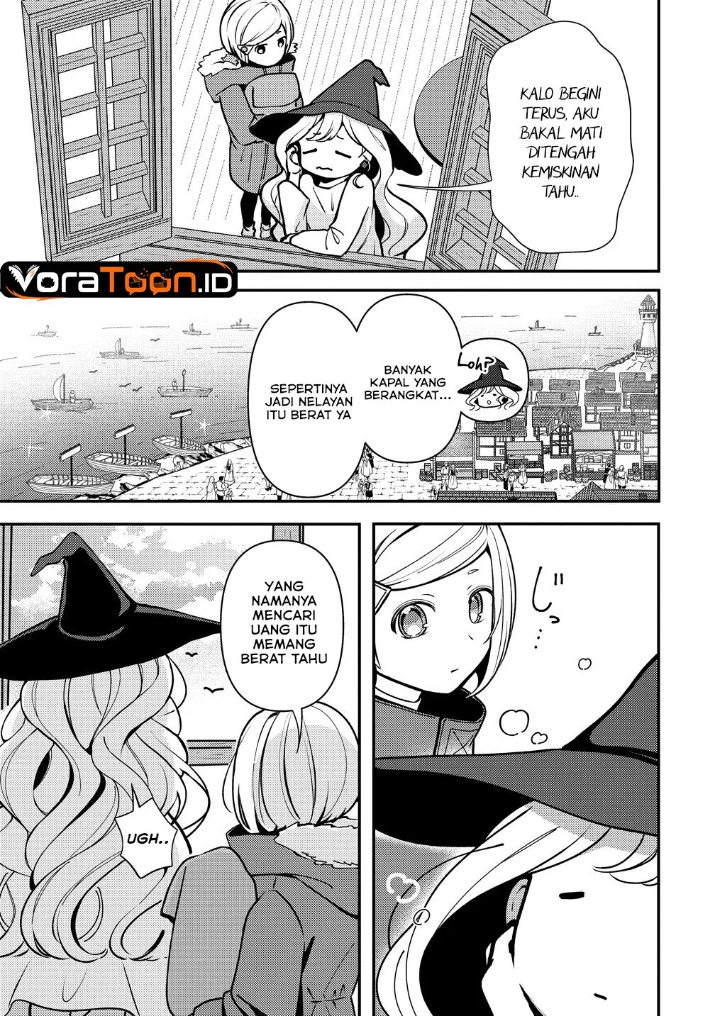 Tegami no Majo no Okuri Tabi Chapter 1 Gambar 9