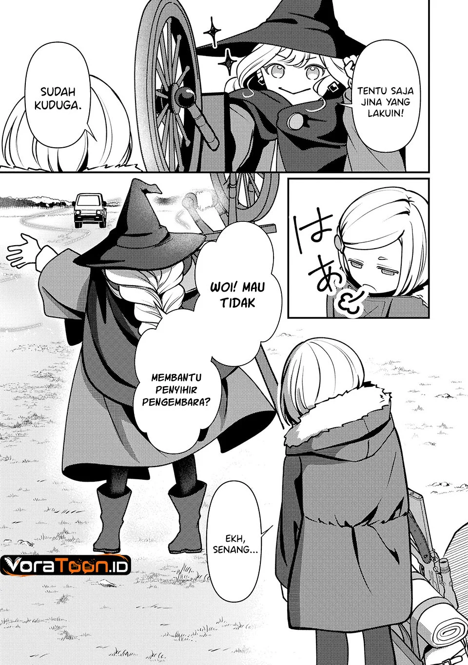 Tegami no Majo no Okuri Tabi Chapter 2 Gambar 12