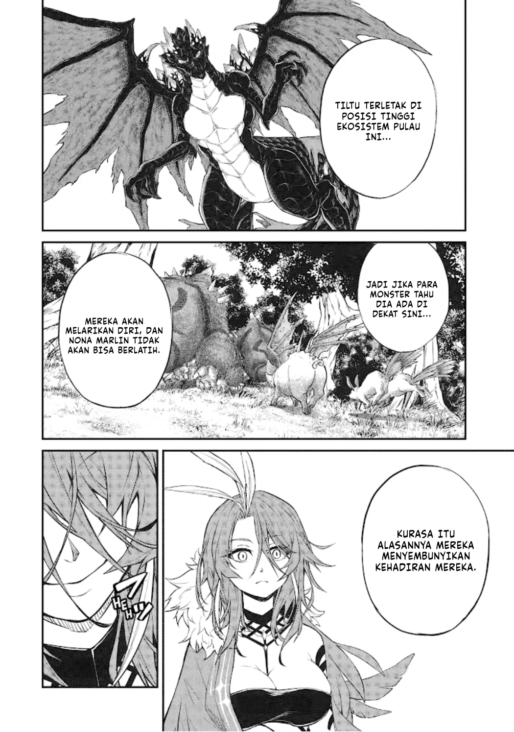 Tensei Shitara Saikyoushutachi ga Sumau Shima Deshita. Kono Shima de Slow Life wo Tanoshimimasu Chapter 36 Gambar 12