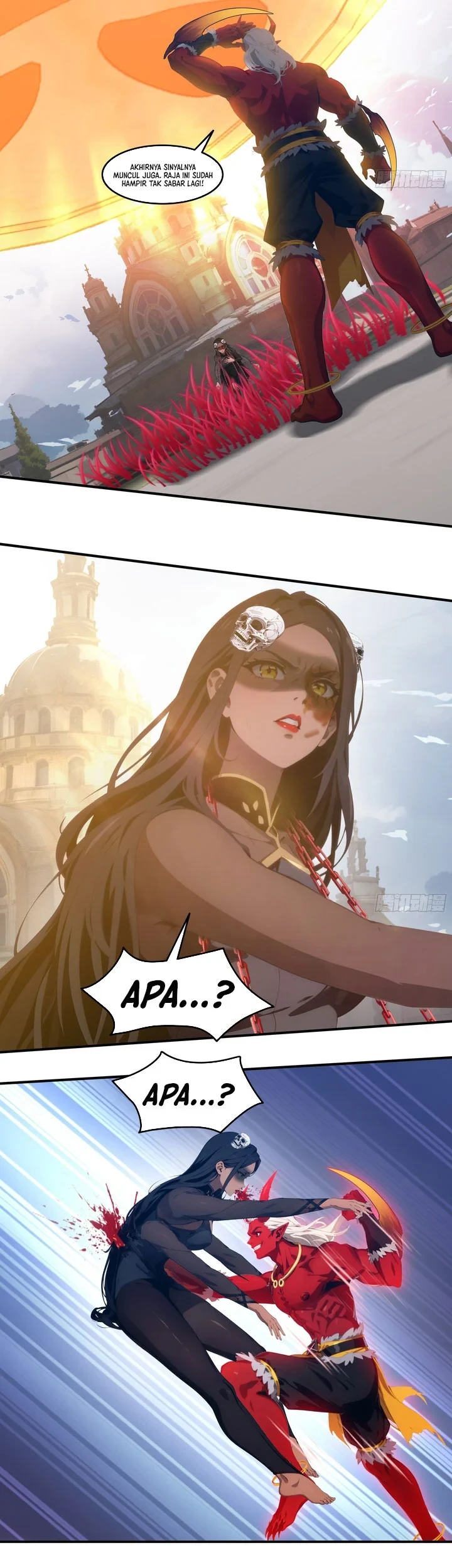 The Evil God Descends, I Own Great Hell Chapter 117 Gambar 8