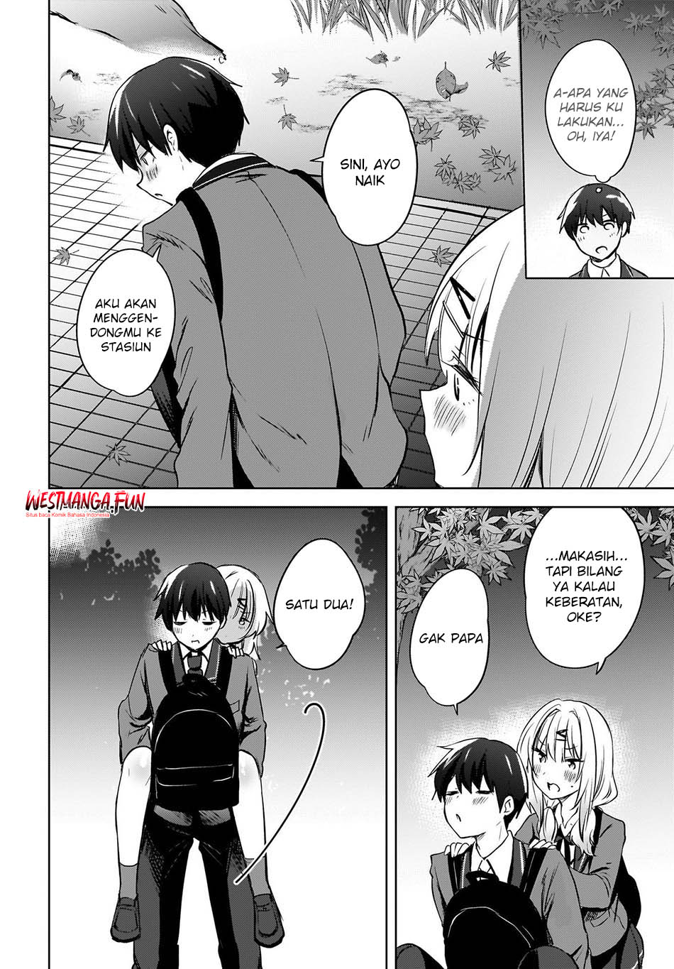 The Gal Sitting Behind Me Likes Me -Maybe I’m Screwed Already- Chapter 11 Gambar 8